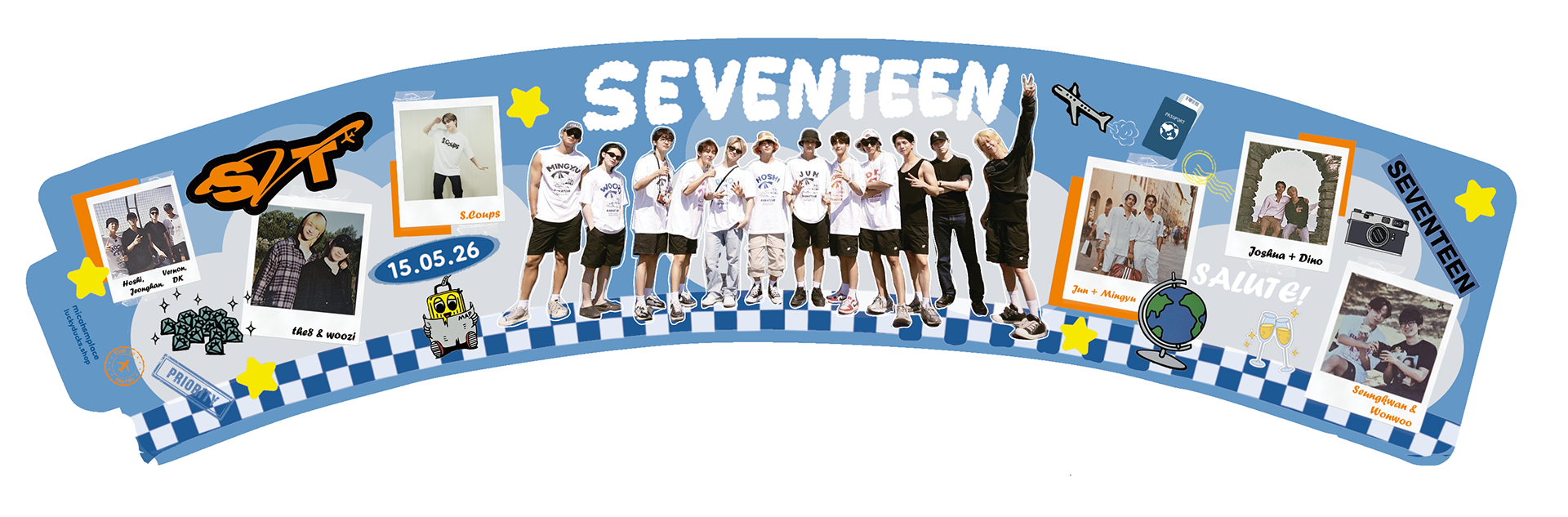 "SEVENTEEN" Cup Sleeve