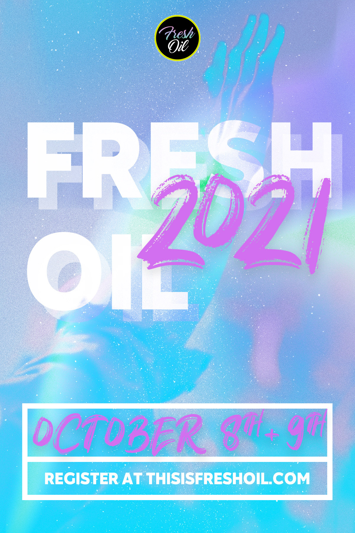 Flyer design for Fresh Oil Conference