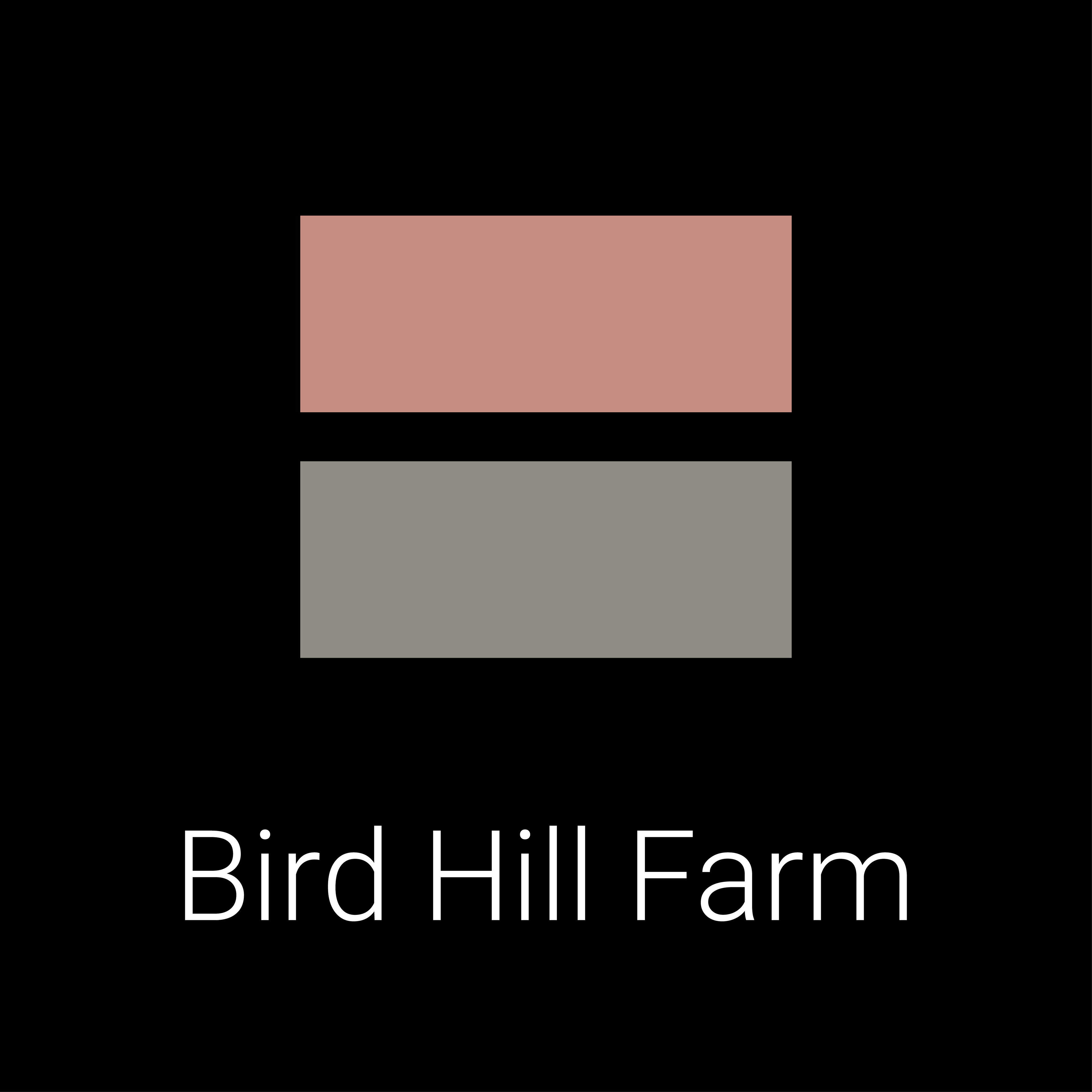 Bird Hill Farm Logo C Black Square