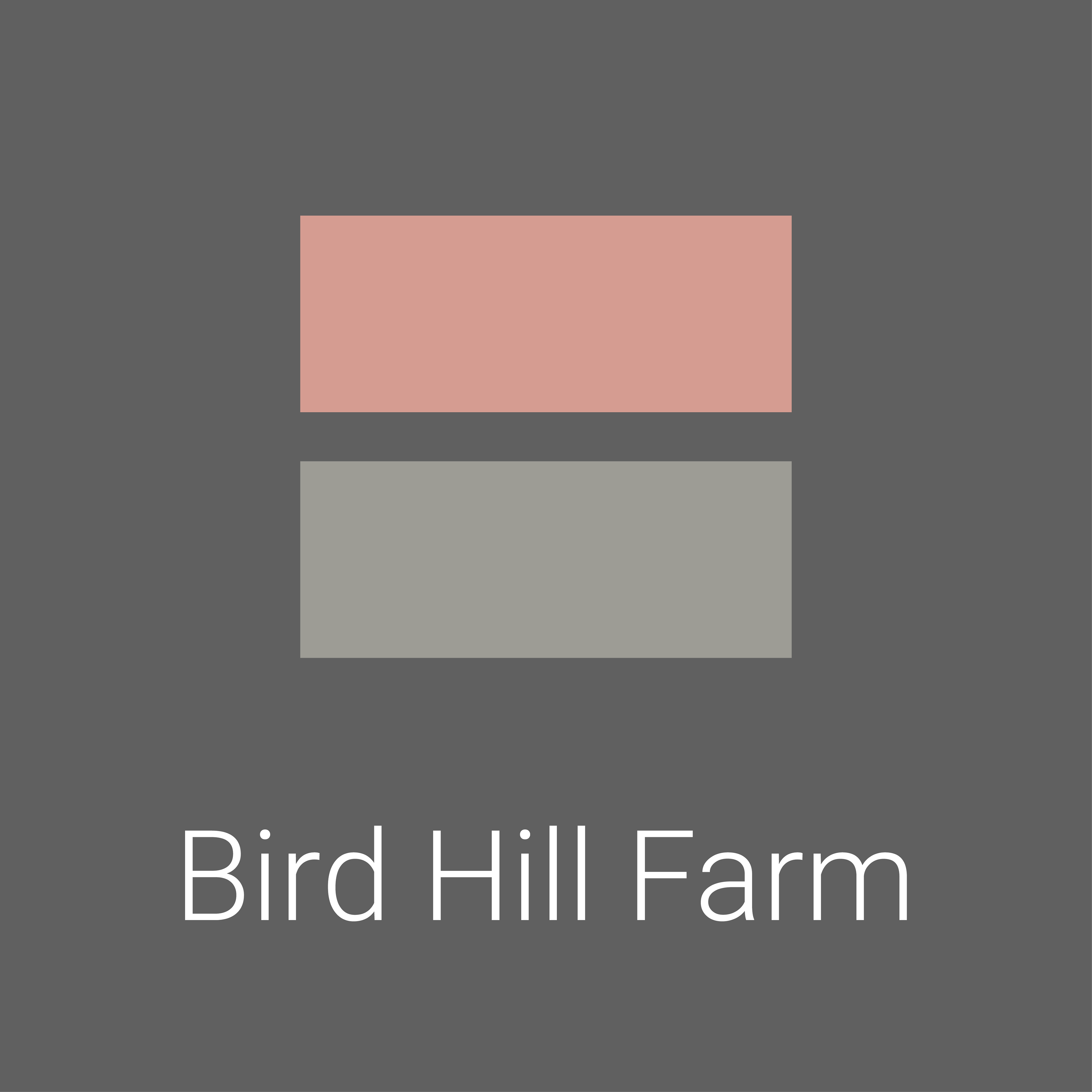 Bird Hill Farm Logo C Grey Square