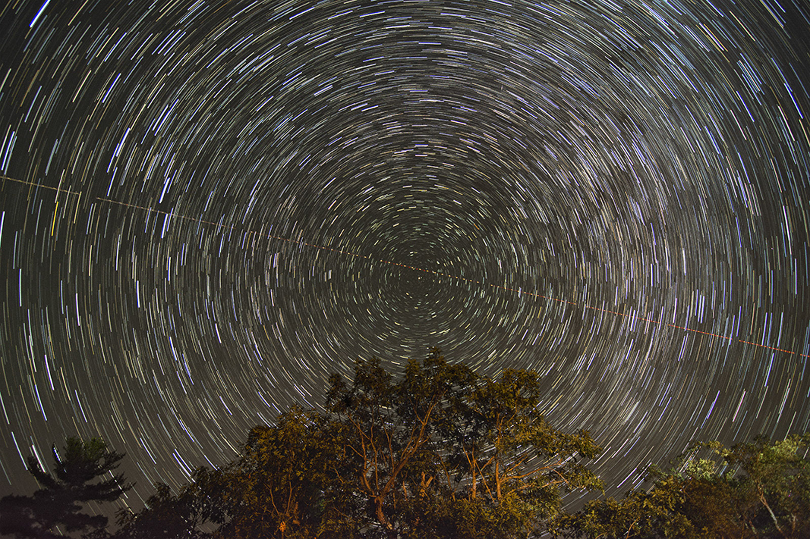 Star Trails, Lennox and Addington Dark Sky Area, 2018