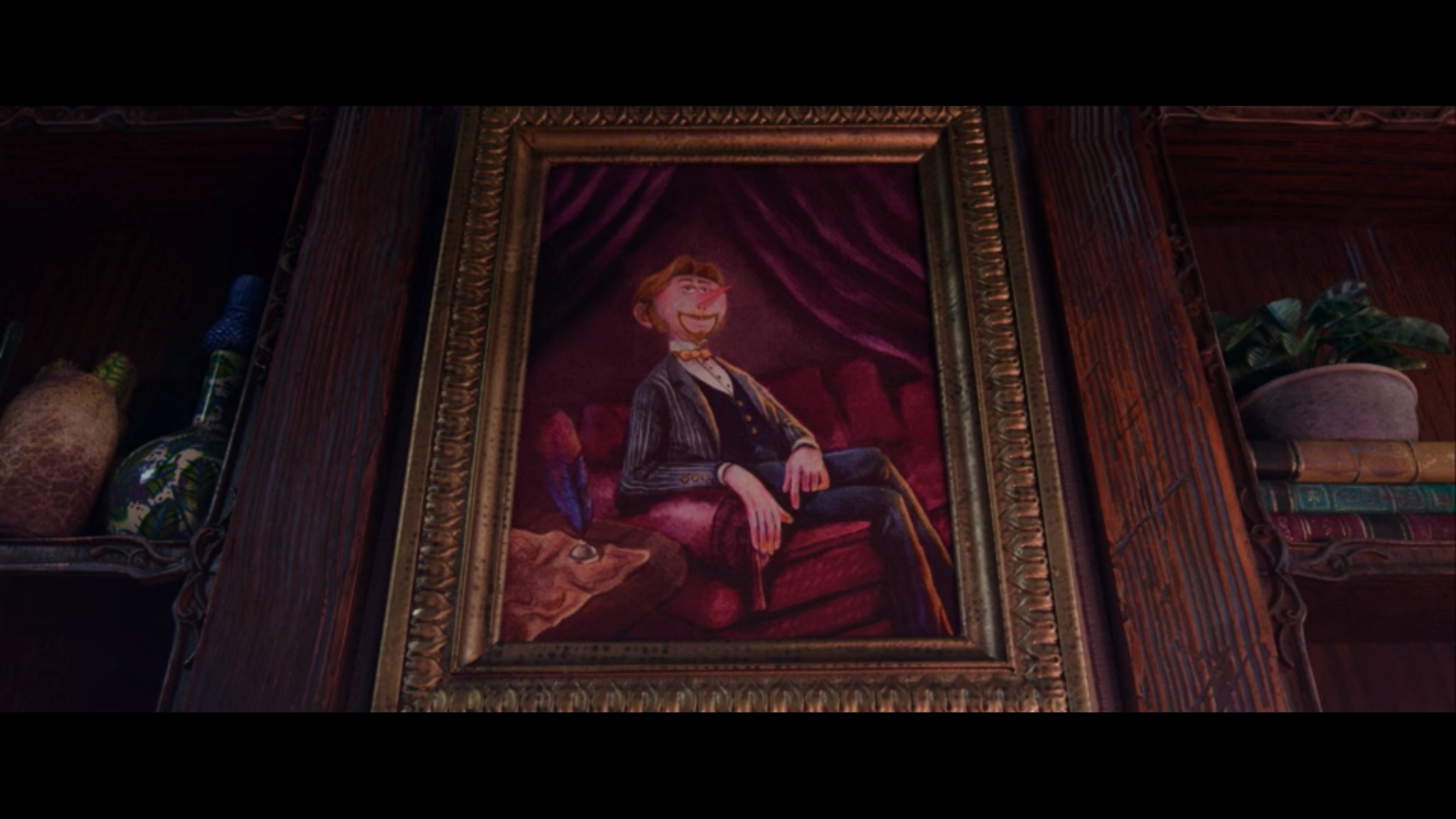 Film still from Adelina's home