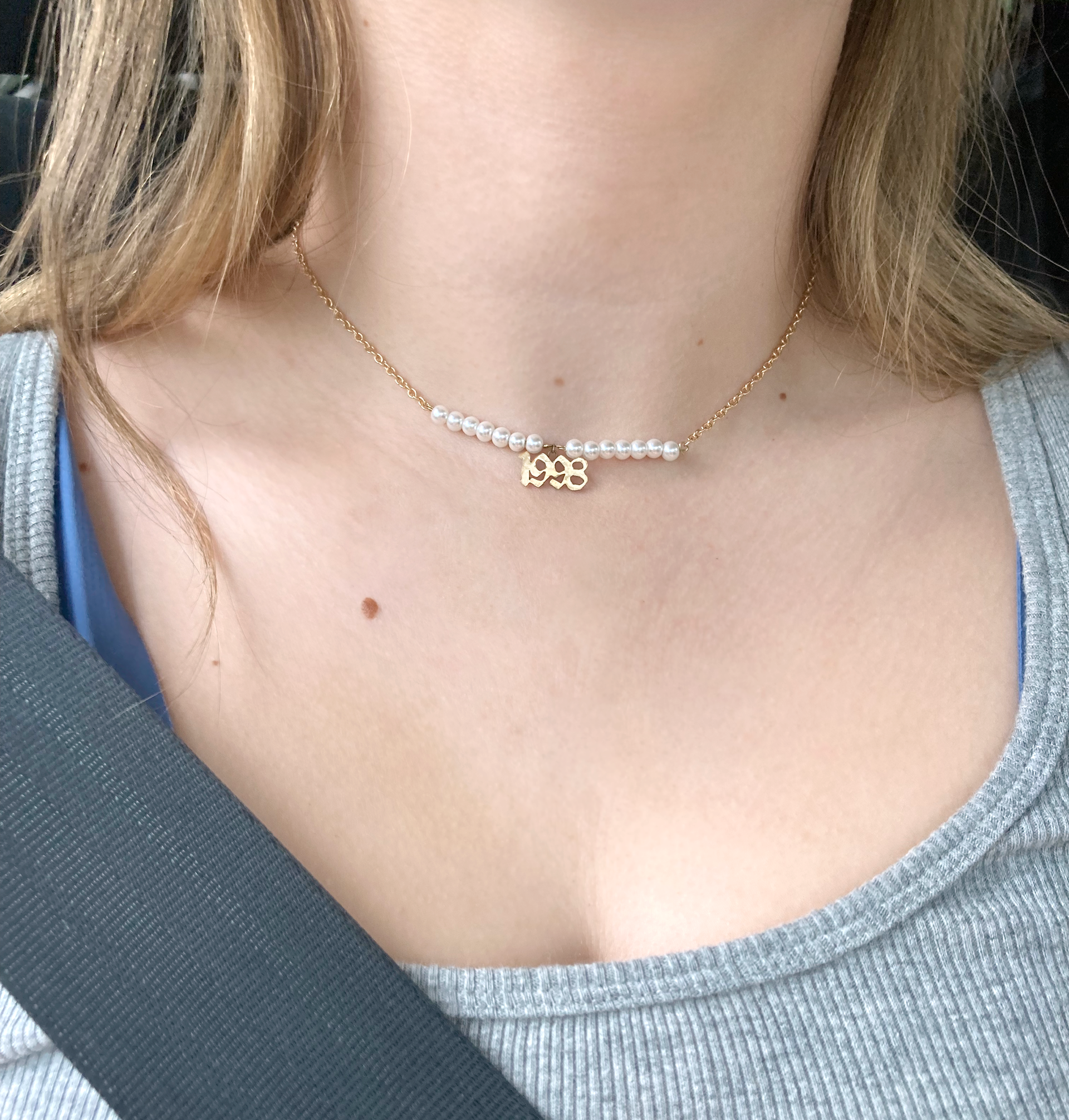 1998 Necklace, Bronze