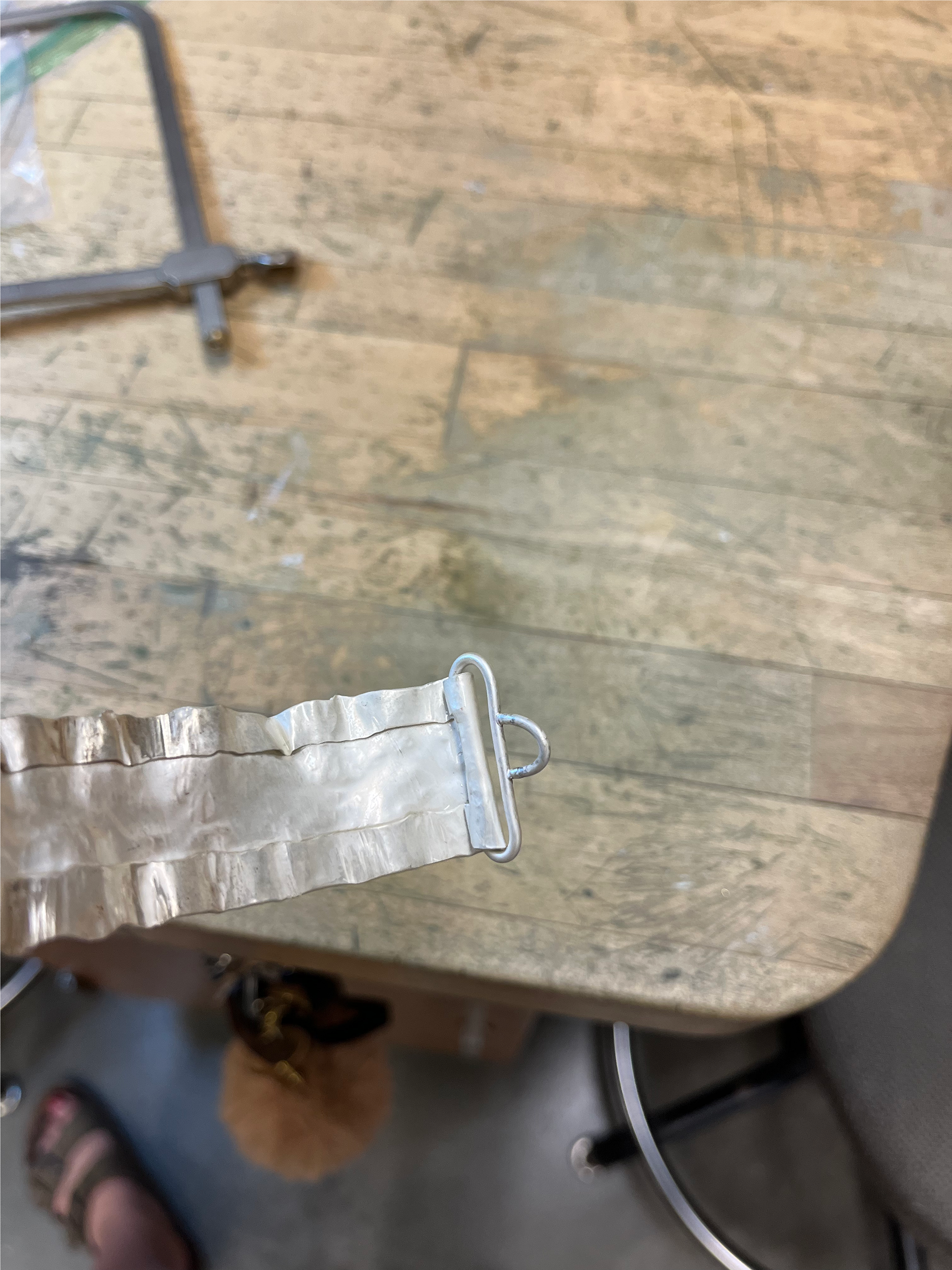 Adding metal clasps
