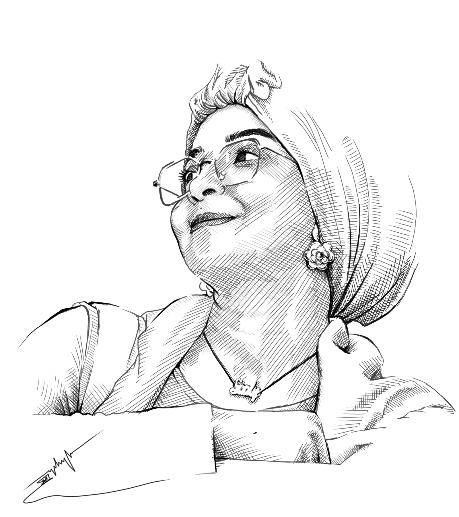 Cross Hatching - Style