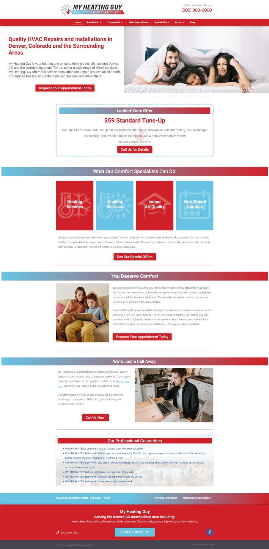 Home Page Design