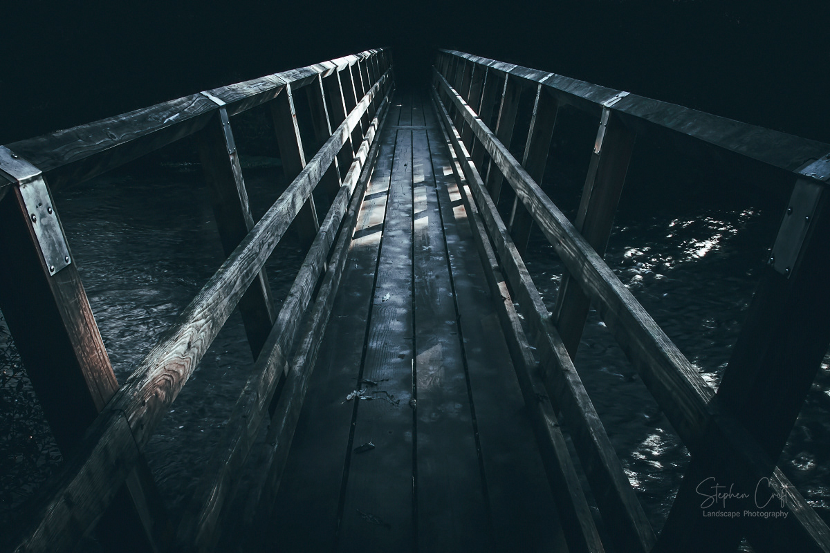 Wooden Bridge - Rutter Falls