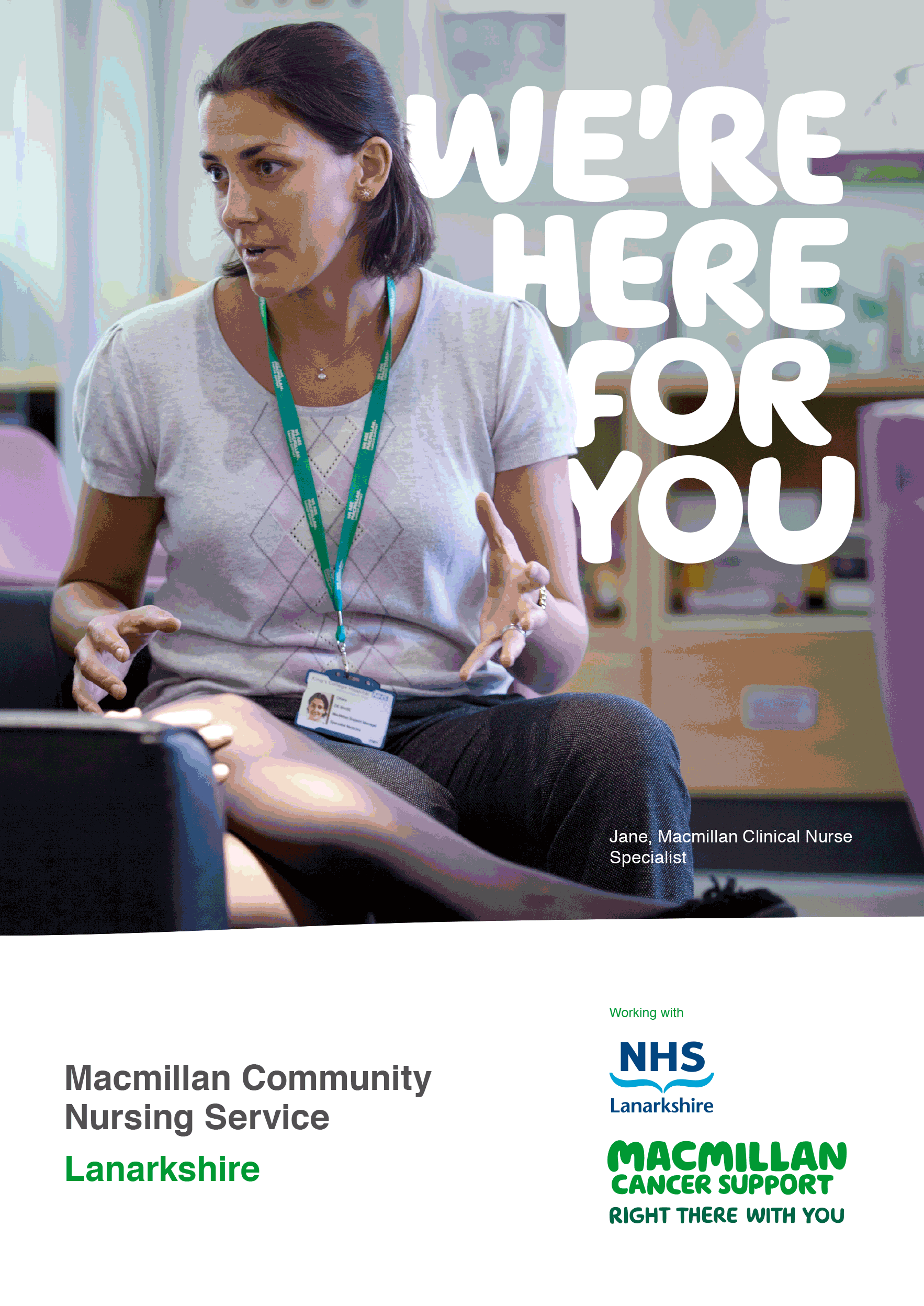 Implementation of a brand update across various media for Macmillan Cancer Support.