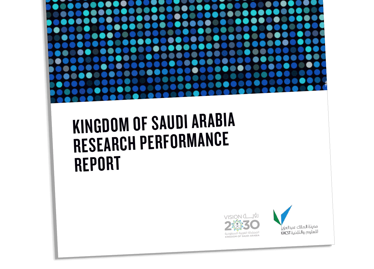 Comprehensive and acclaimed report document created for King Abdulaziz City for Science & Technology. Creatively visualising the performance of Saudi Arabia in the science and technology world.