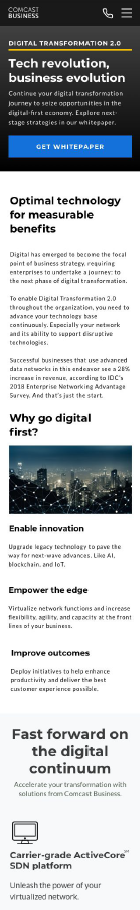 DT 2.0 Landing Page - Desktop
