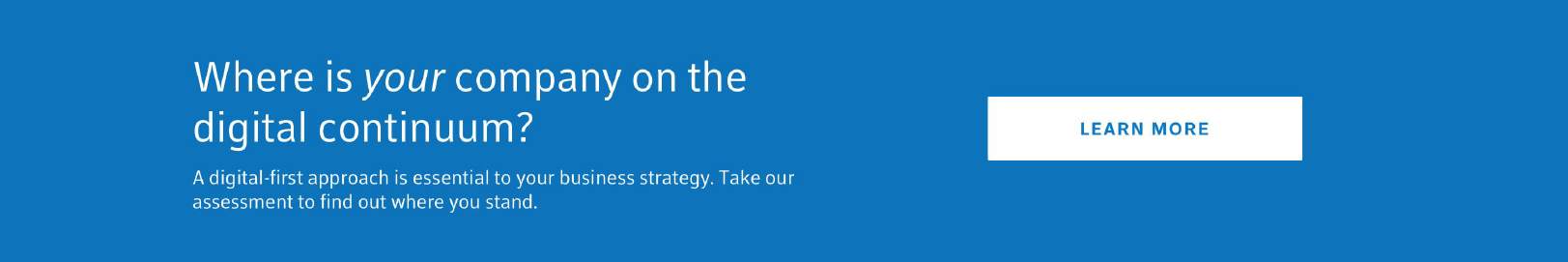 Banner on Enterprise Page