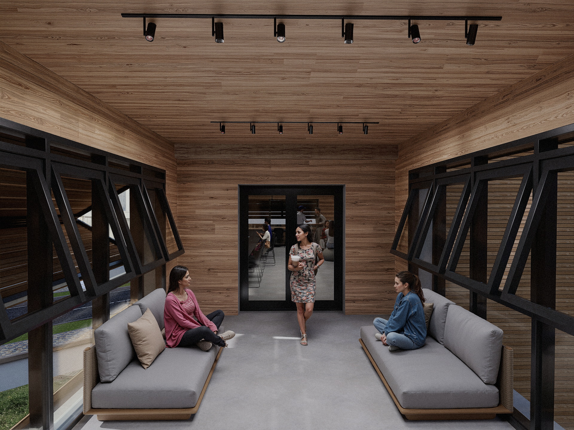 Floating Connector Corridoors