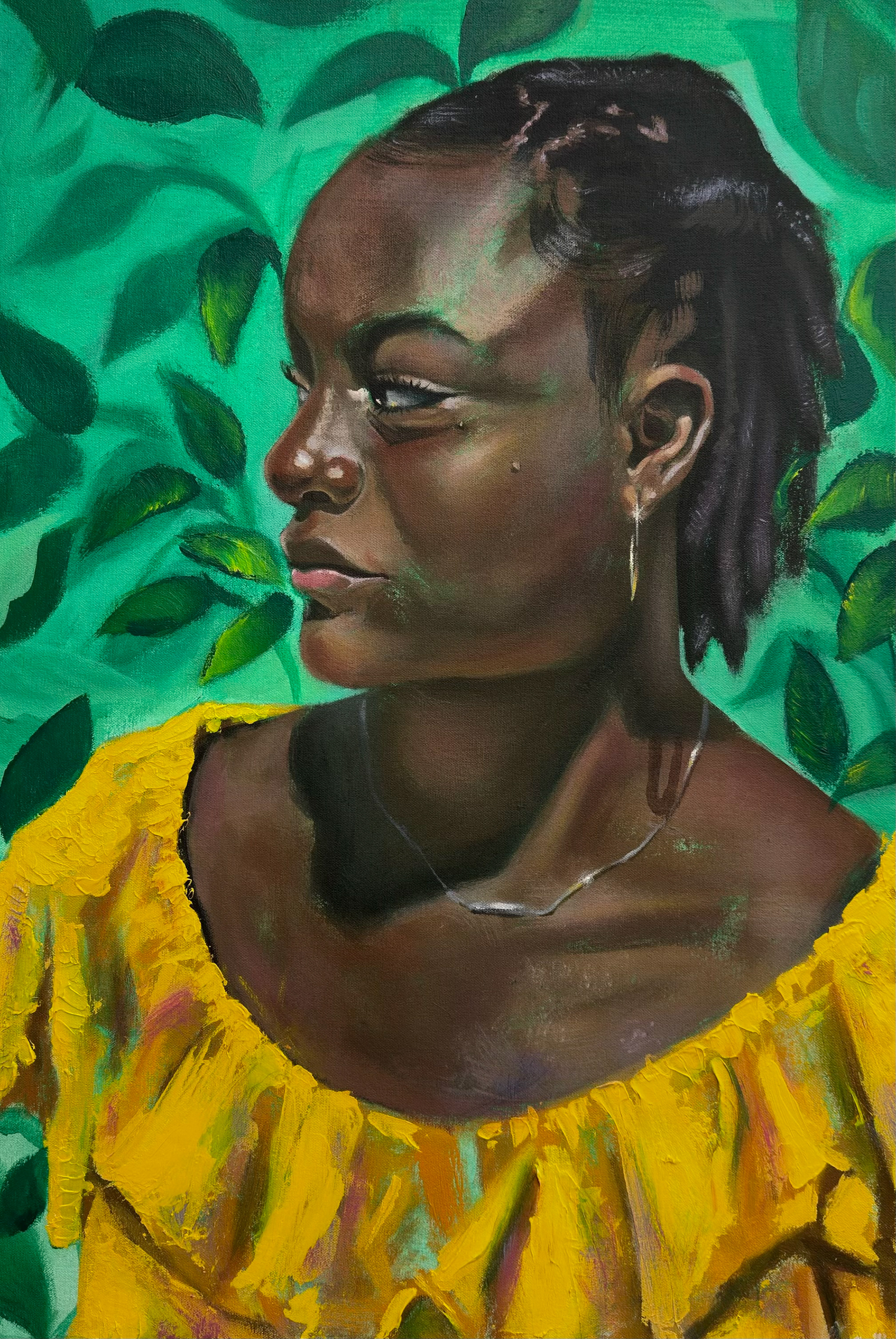 Sunflower Incarnate / Acrylic on Canvas / 2024