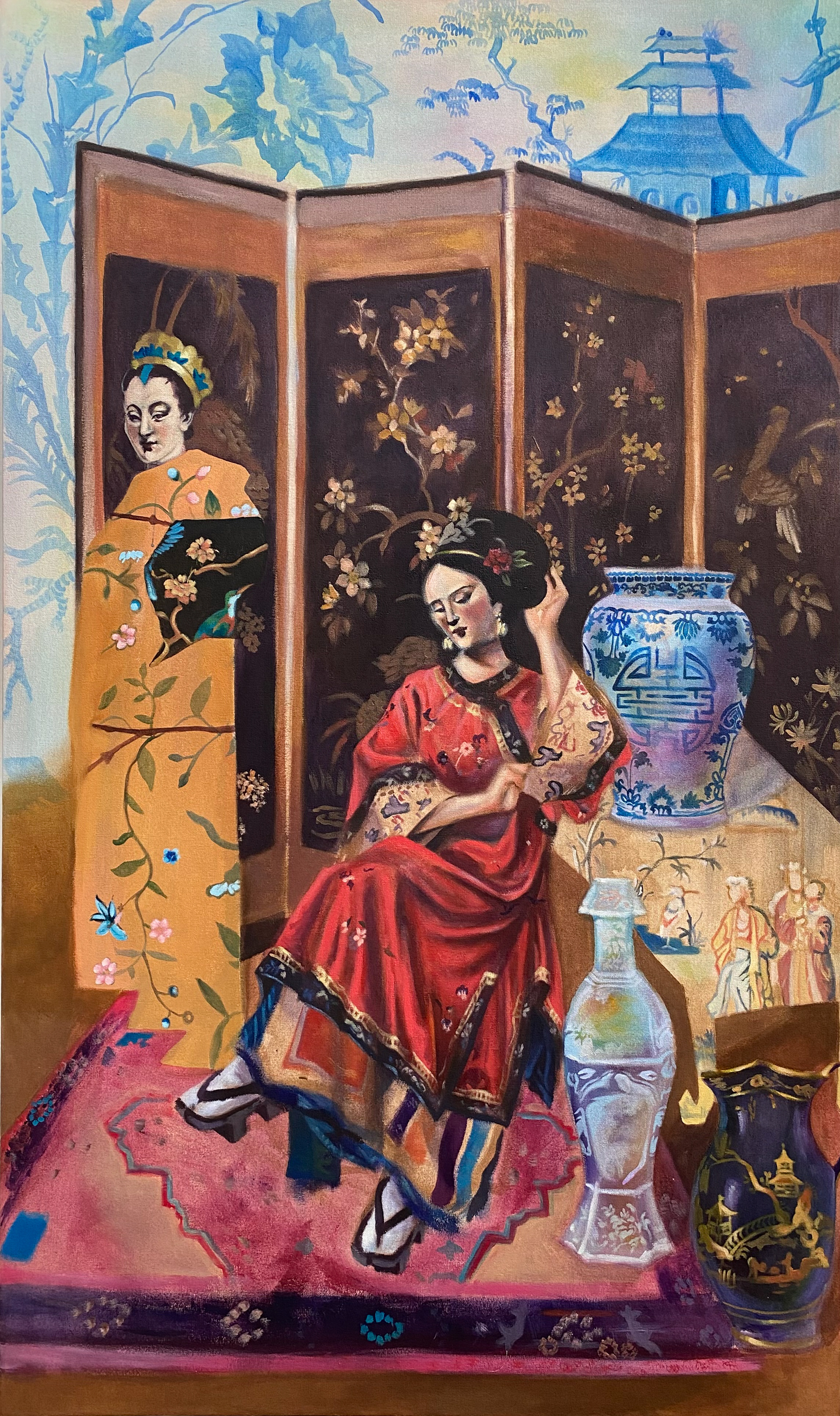 Western Delights / Acrylic on canvas / 2024