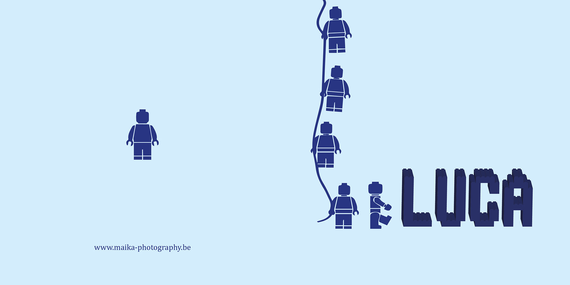 gemaakt als voorbeeld: vierkant 15x15 met vouwlijn (buitenkant)