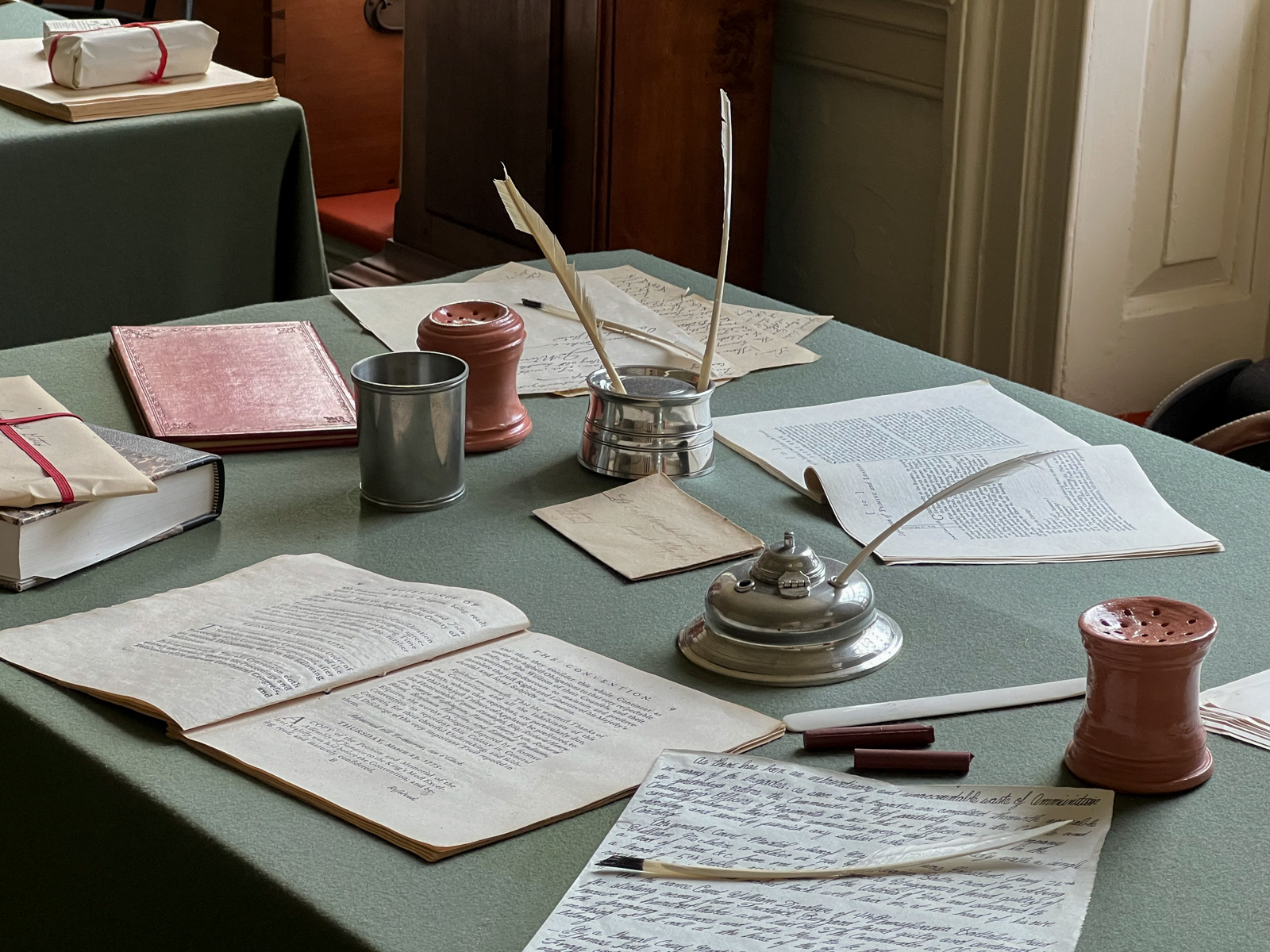 Washington's Desk at Valley Forge by Ellen Rogers