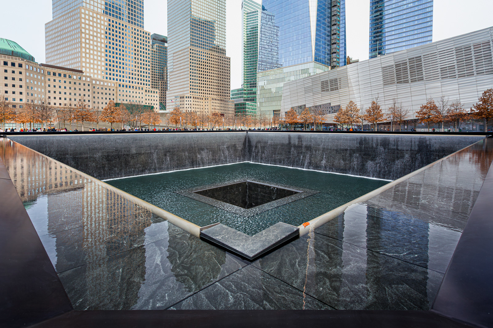 9-11 Memorial NYC by John Stritzinger