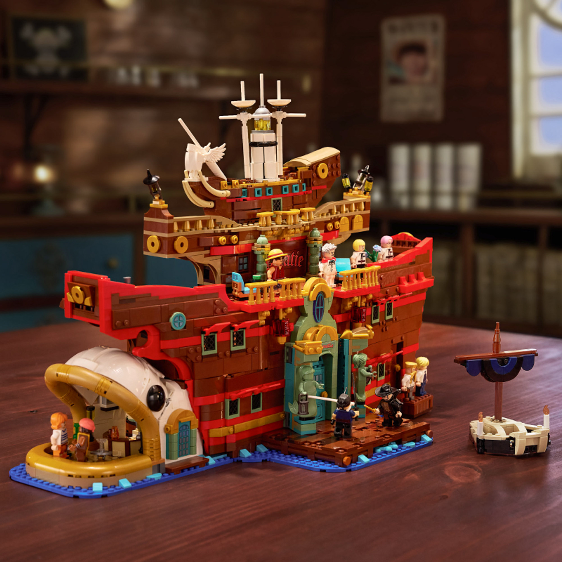 The Baratie: Merging physical product with the series’ scale.