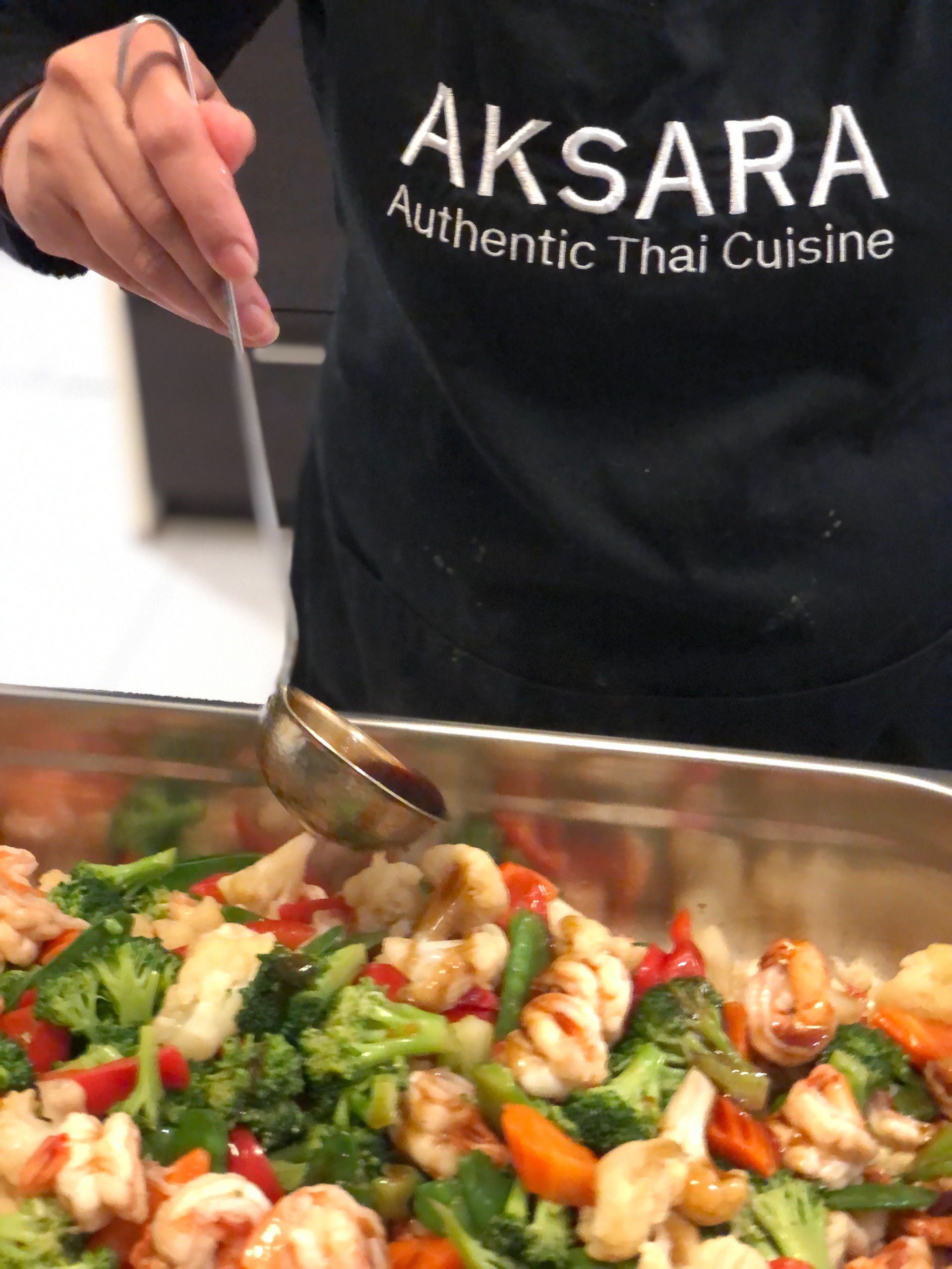 Catering: Pad Pak Goong