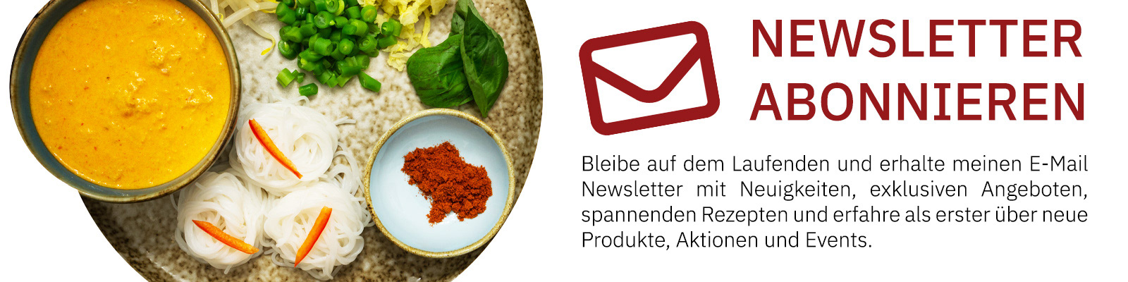 Für Newsletter anmelden