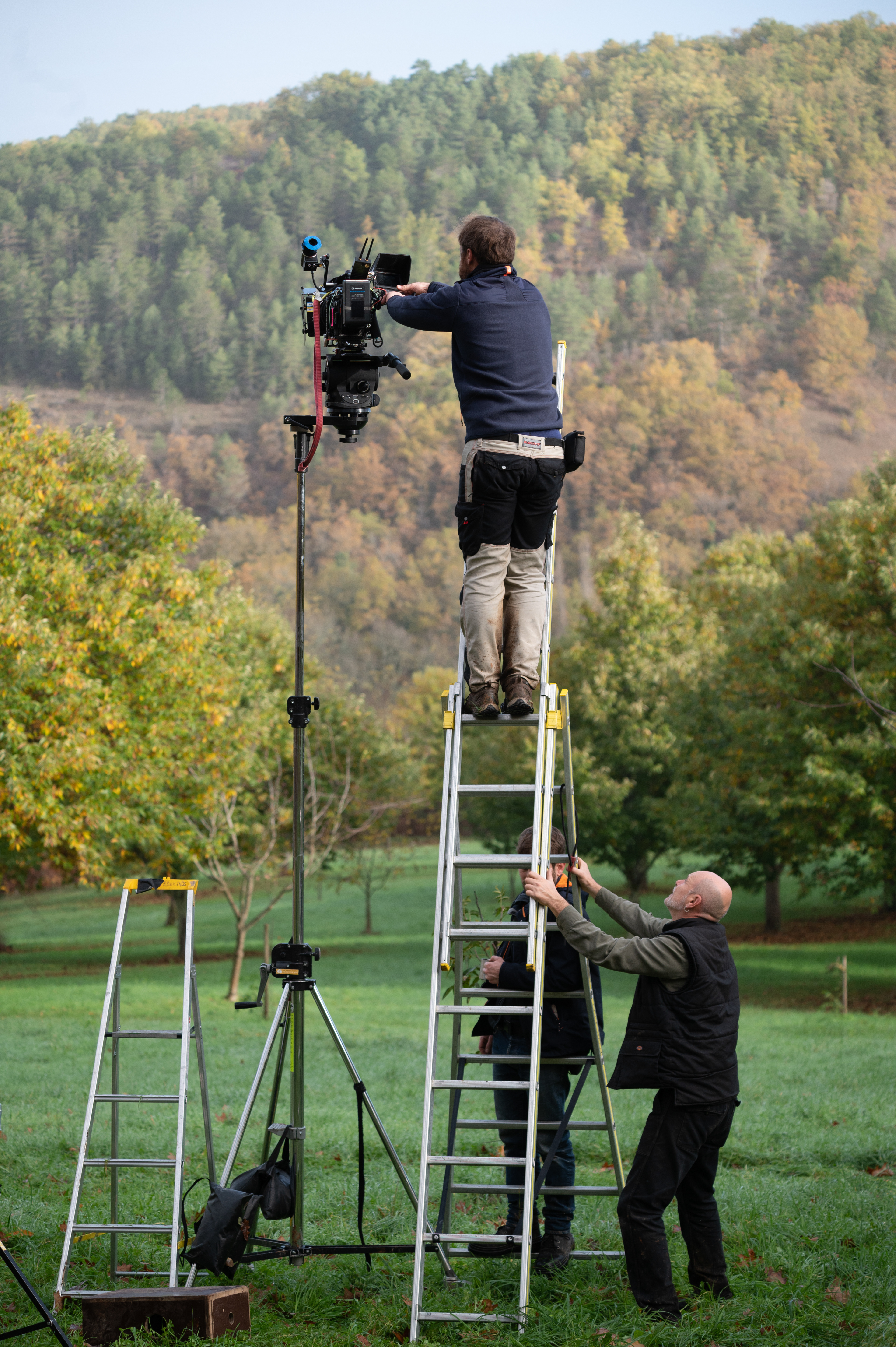 Tournage du Film "Les mystères de Proumeyssac", Réalisation Faerya Concept