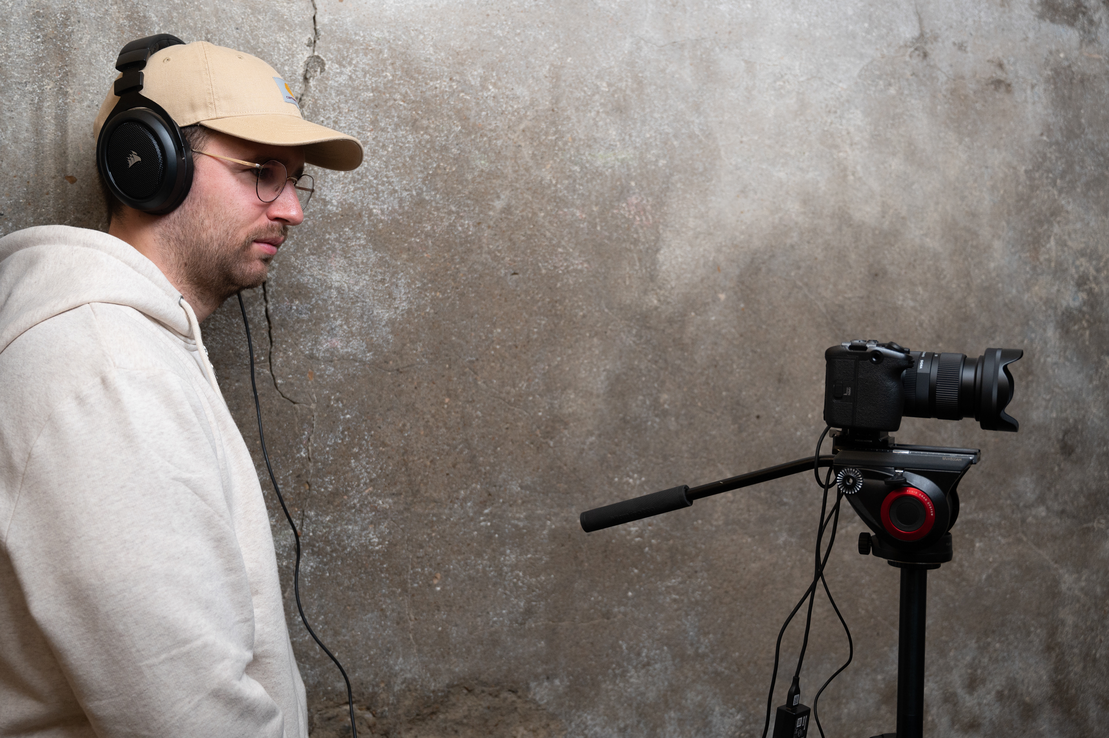 Tournage du Podcast "Raclette talk", Réalisation Super 35