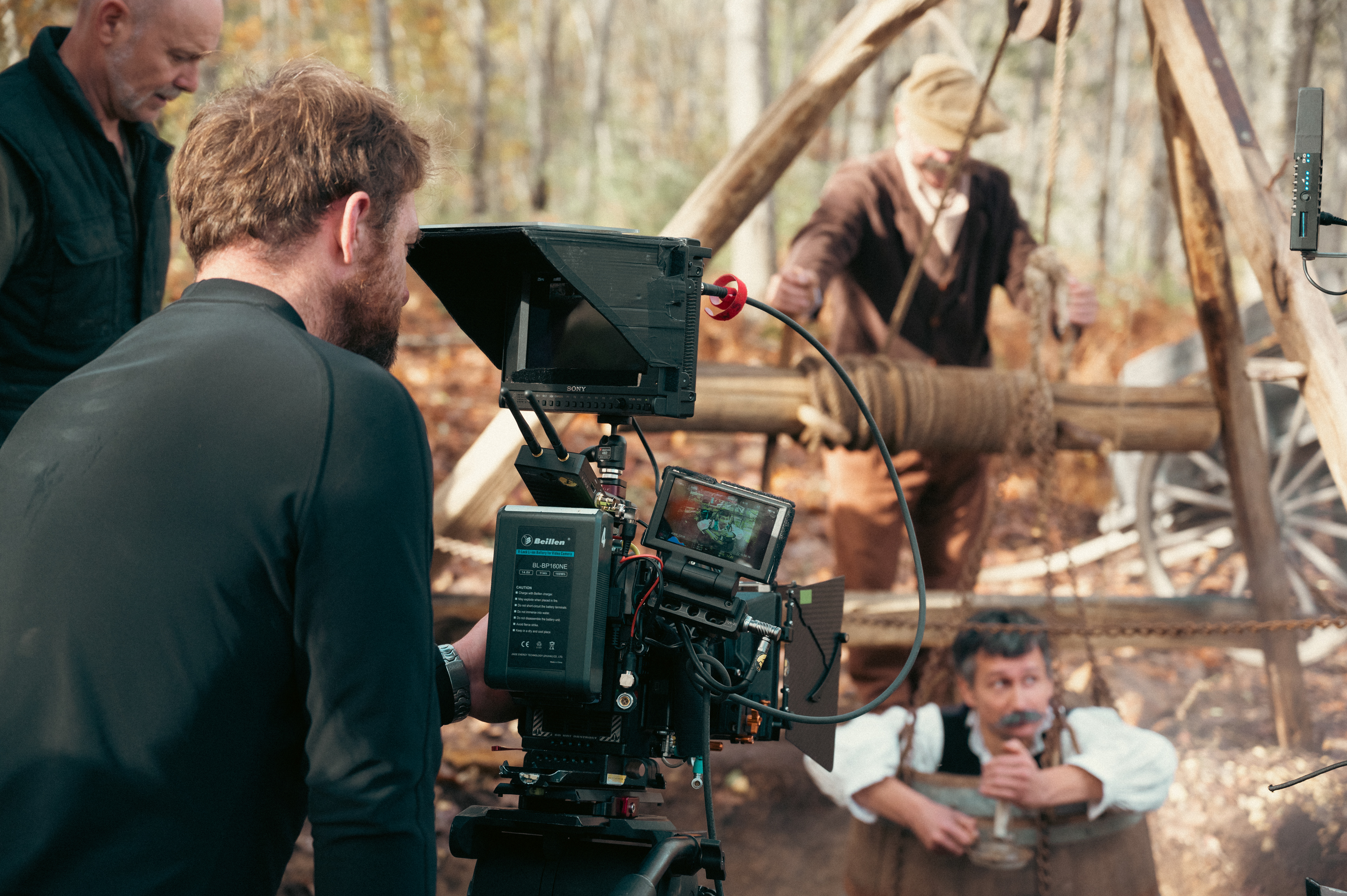 Tournage du Film "Les mystères de Proumeyssac", Réalisation Faerya Concept