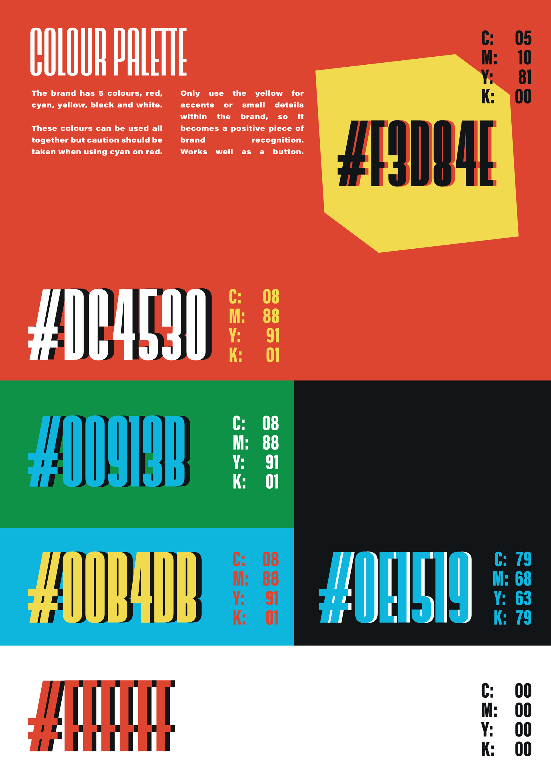 Channel Twelve Style Guide - Colour Palette