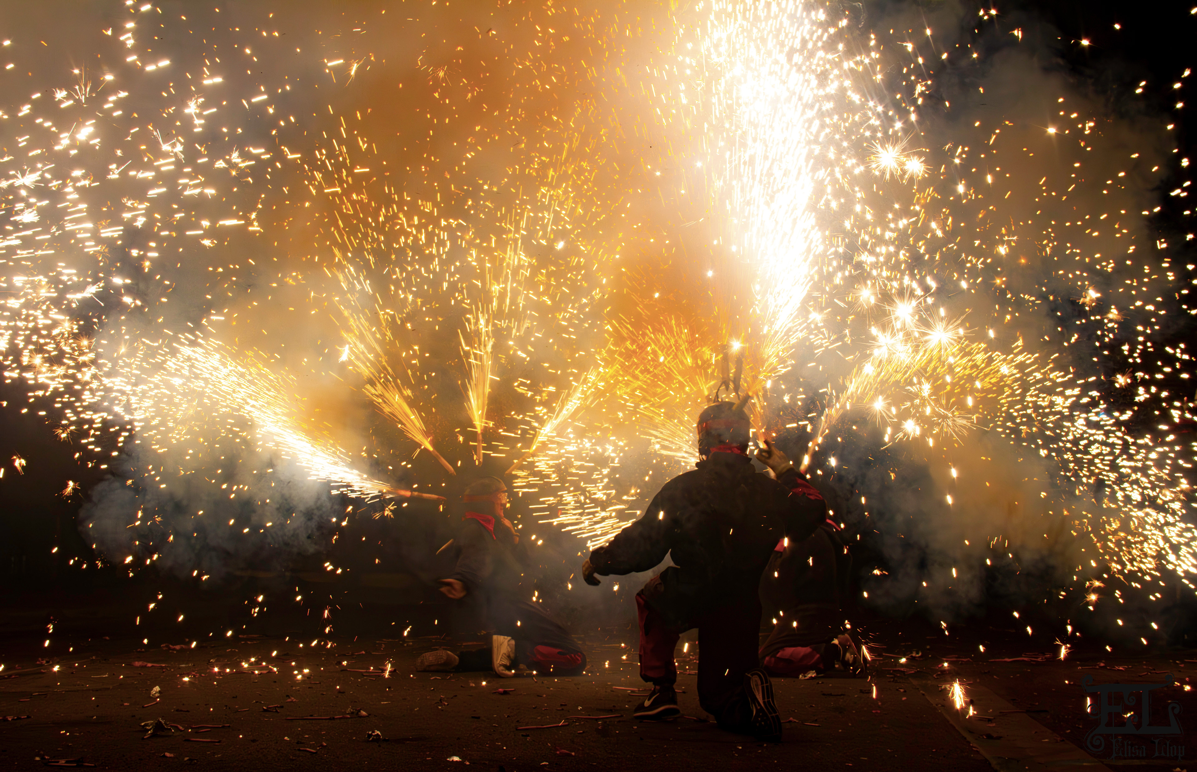 Correfoc à Elne, Juillet 2023