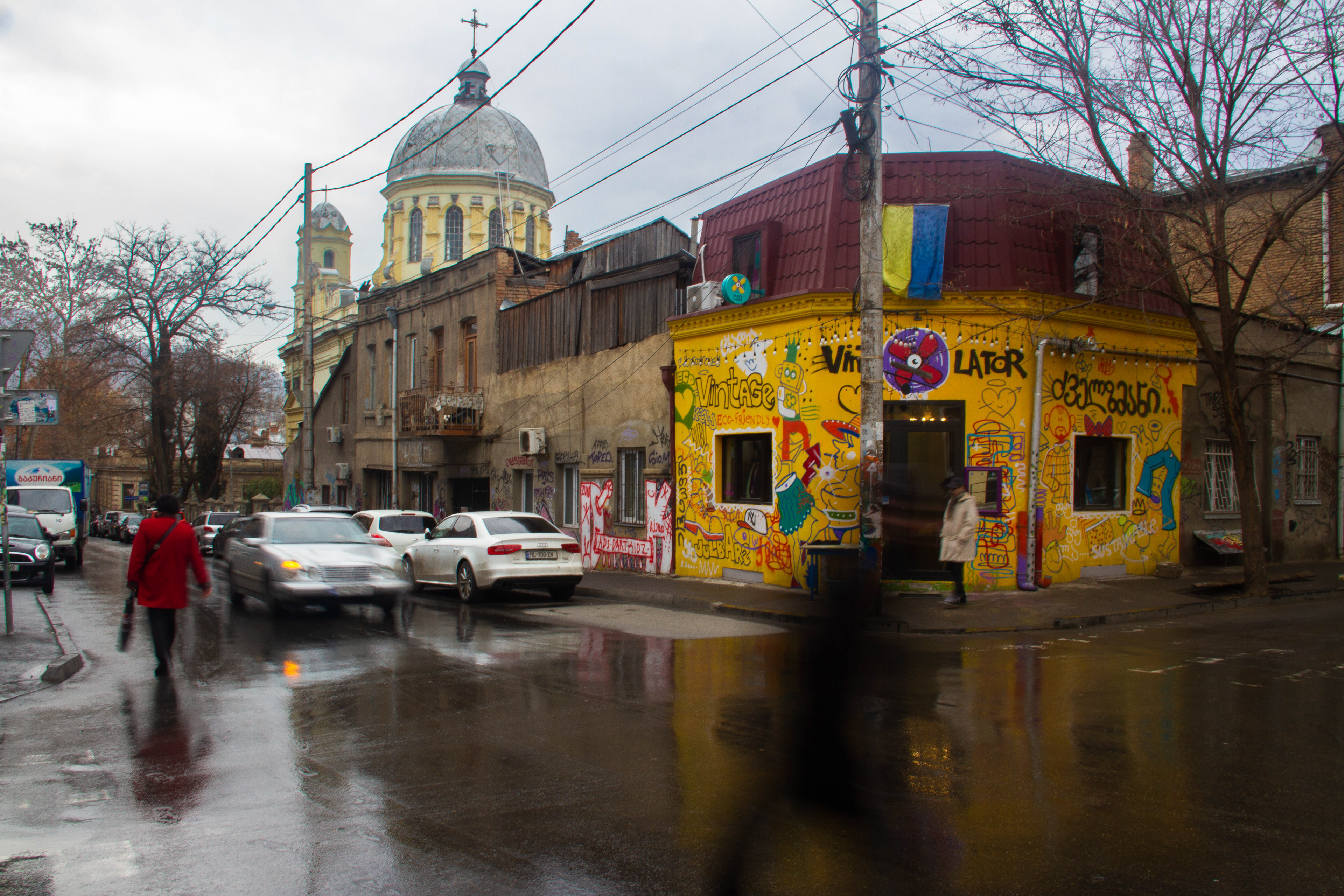 Reportage: les habitants de Géorgie dans le contexte de guerre en Ukraine: témoignages, divers impacts... Début mars 2023, Tbilissi, Georgia