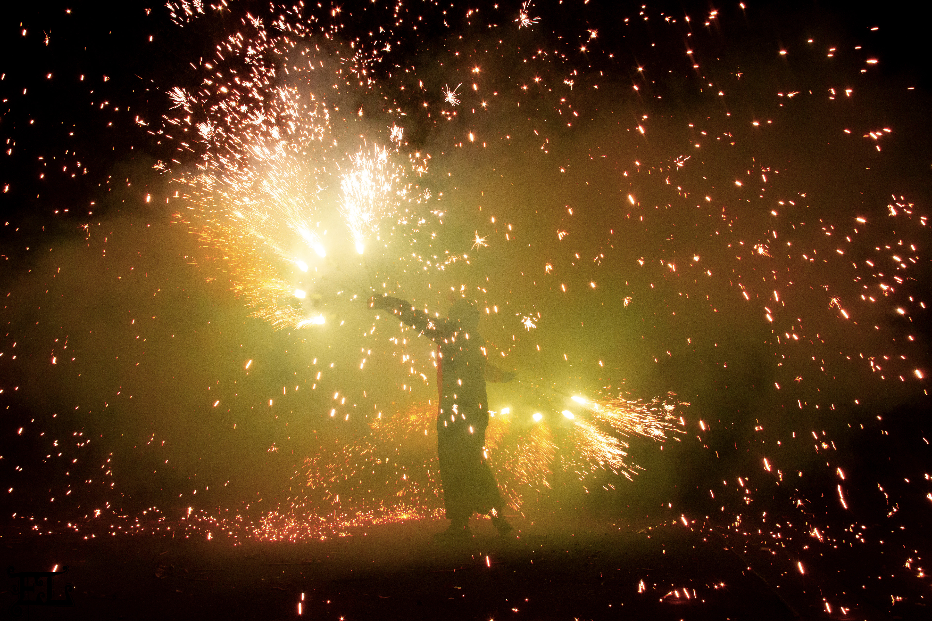 Correfoc à Elne, Juillet 2023