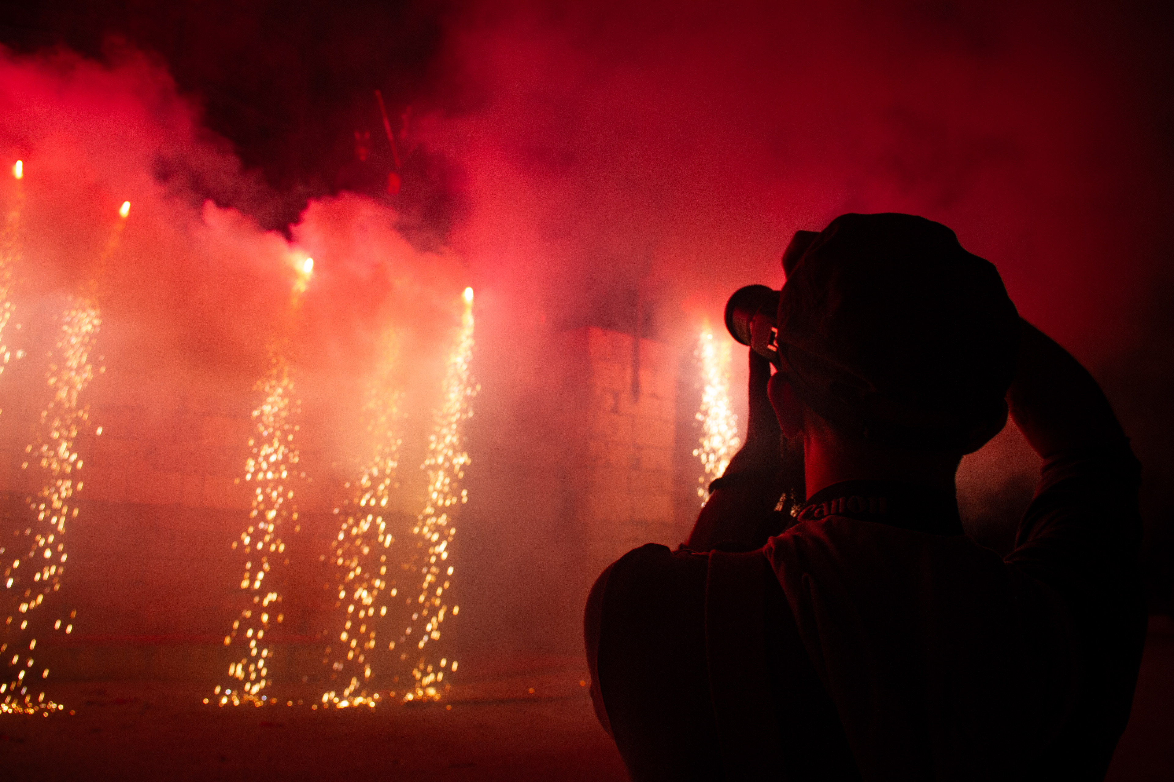 Correfoc à Elne, Juillet 2023