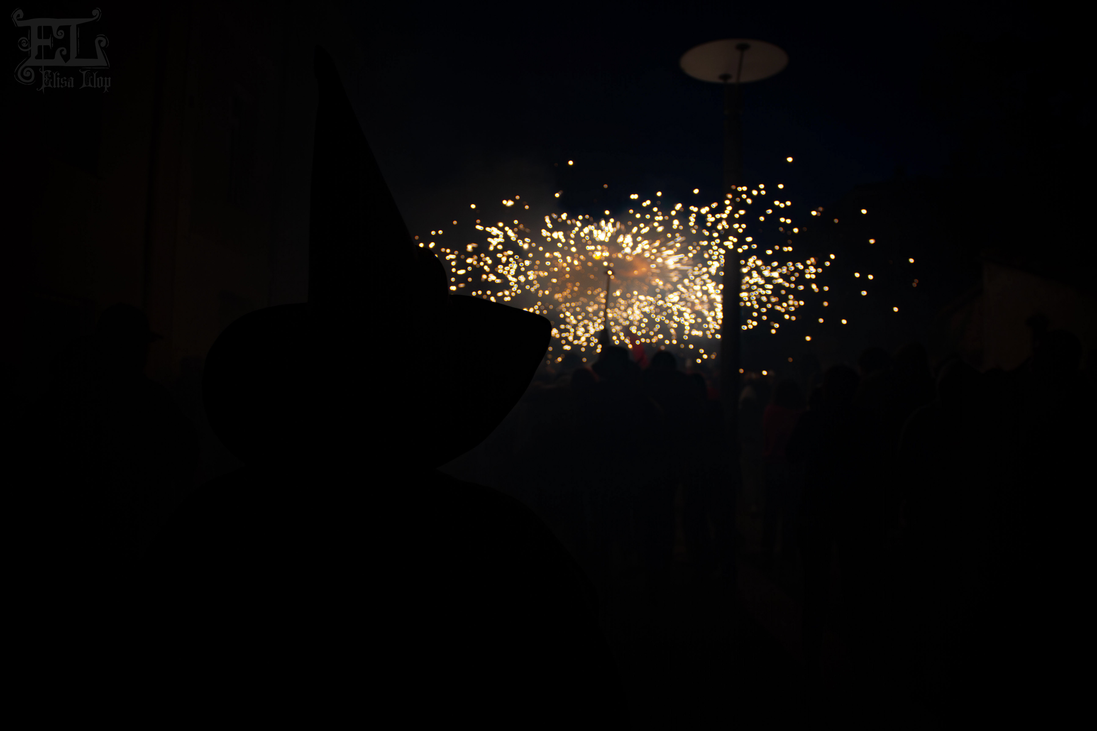 Correfoc Diables del Riberal lors de la fête de la Pau i Treva, Toulouges, mai 2024