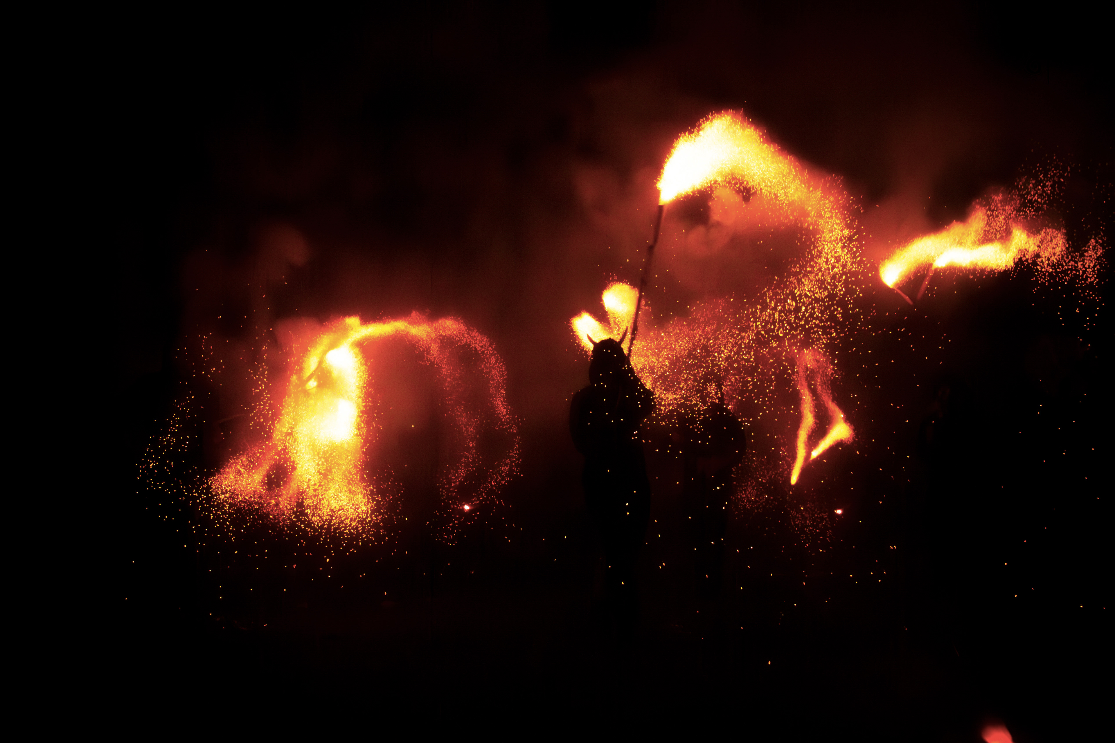 Correfoc à Elne, Juillet 2023