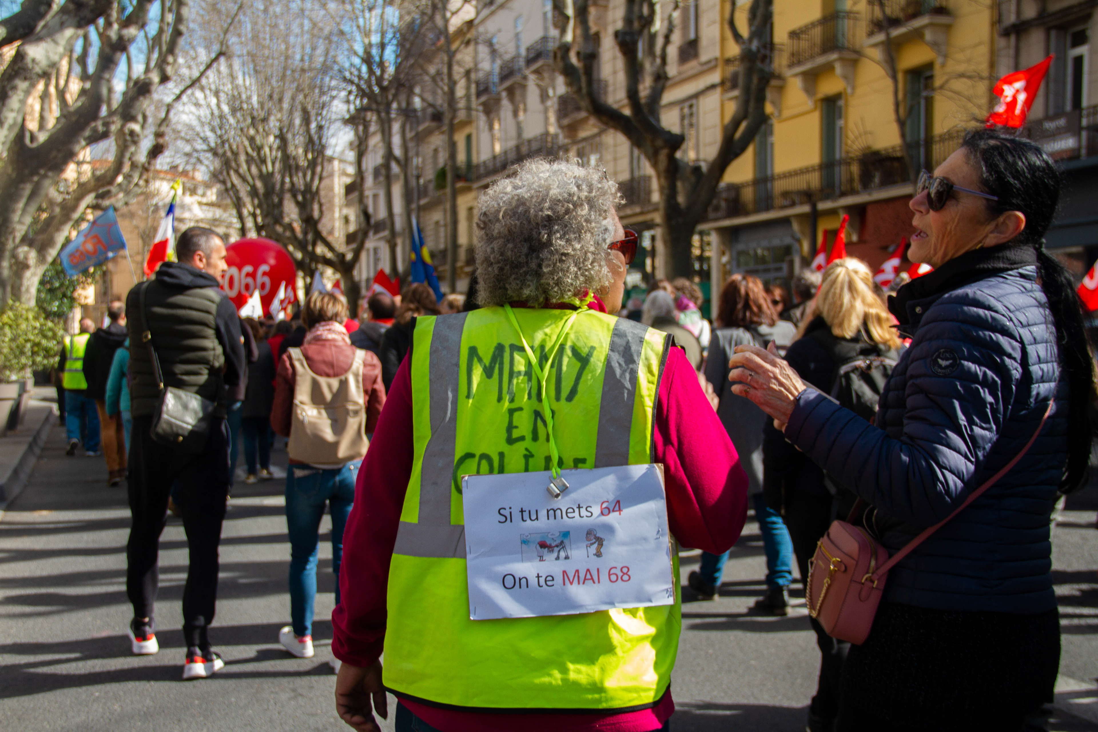 Evénements - mars 2023, Manifestation contre la réforme des retraites, Perpignan