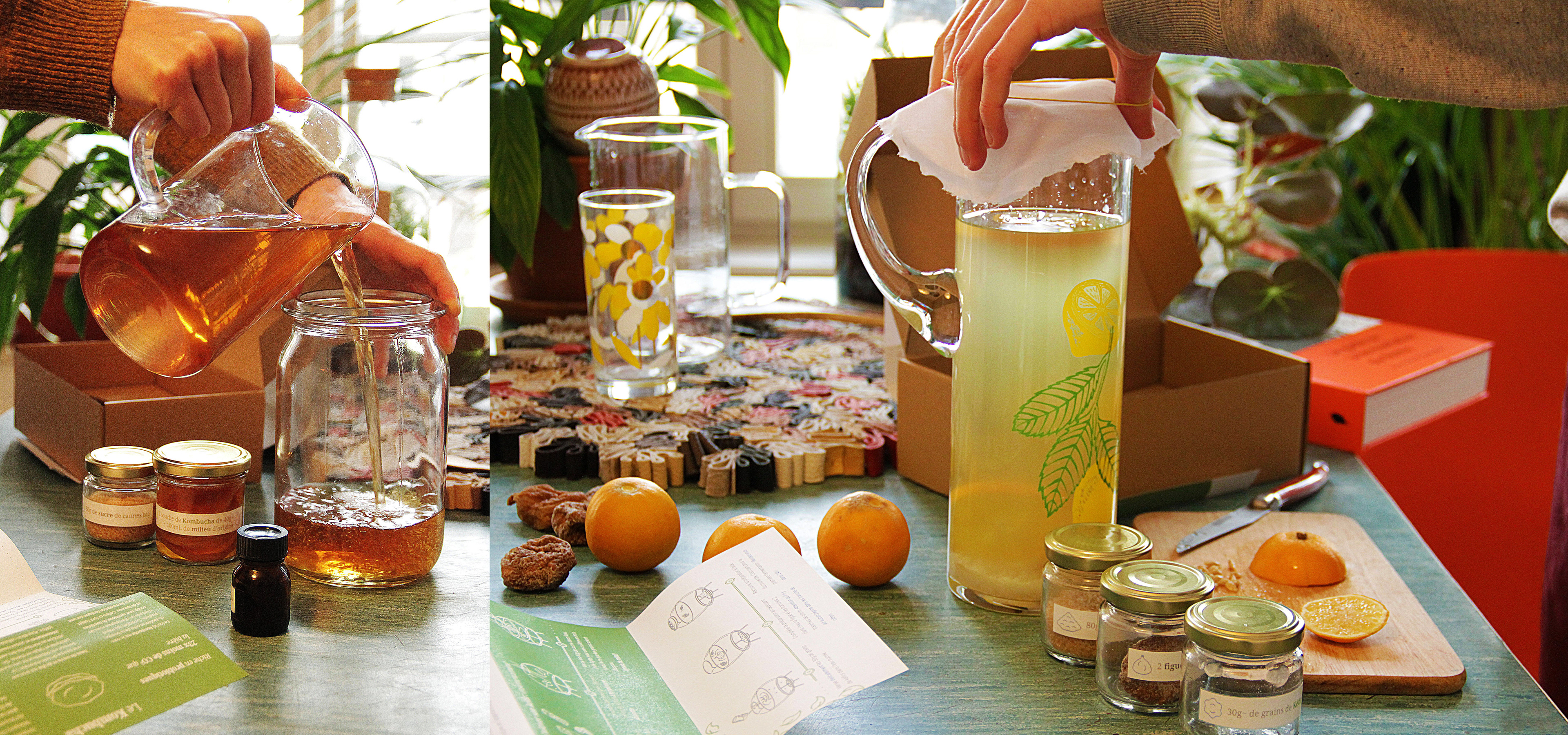 Orisae - Mode d'emplois: kits. L'entreprise strasbourgeoise de kits d'aliments et boissons du futur, homemade, pour pour le corps et pour la planète. Parmi les kits phares, on retrouve notamment: kéfir, kombutcha... et pleins d'aliments surprises vous attendent!  Février 2020,  Strasbourg 