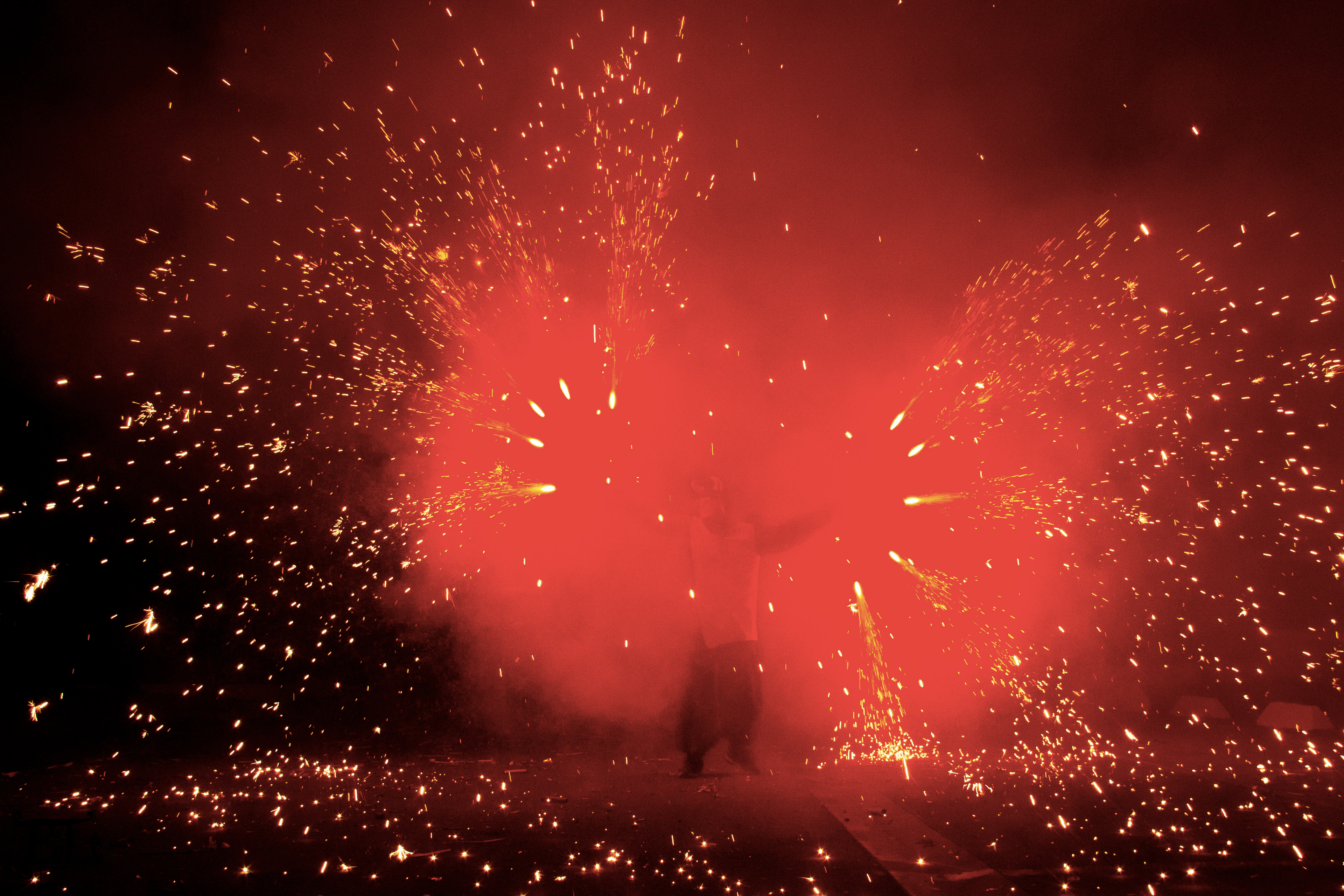 Correfoc à Elne, Juillet 2023