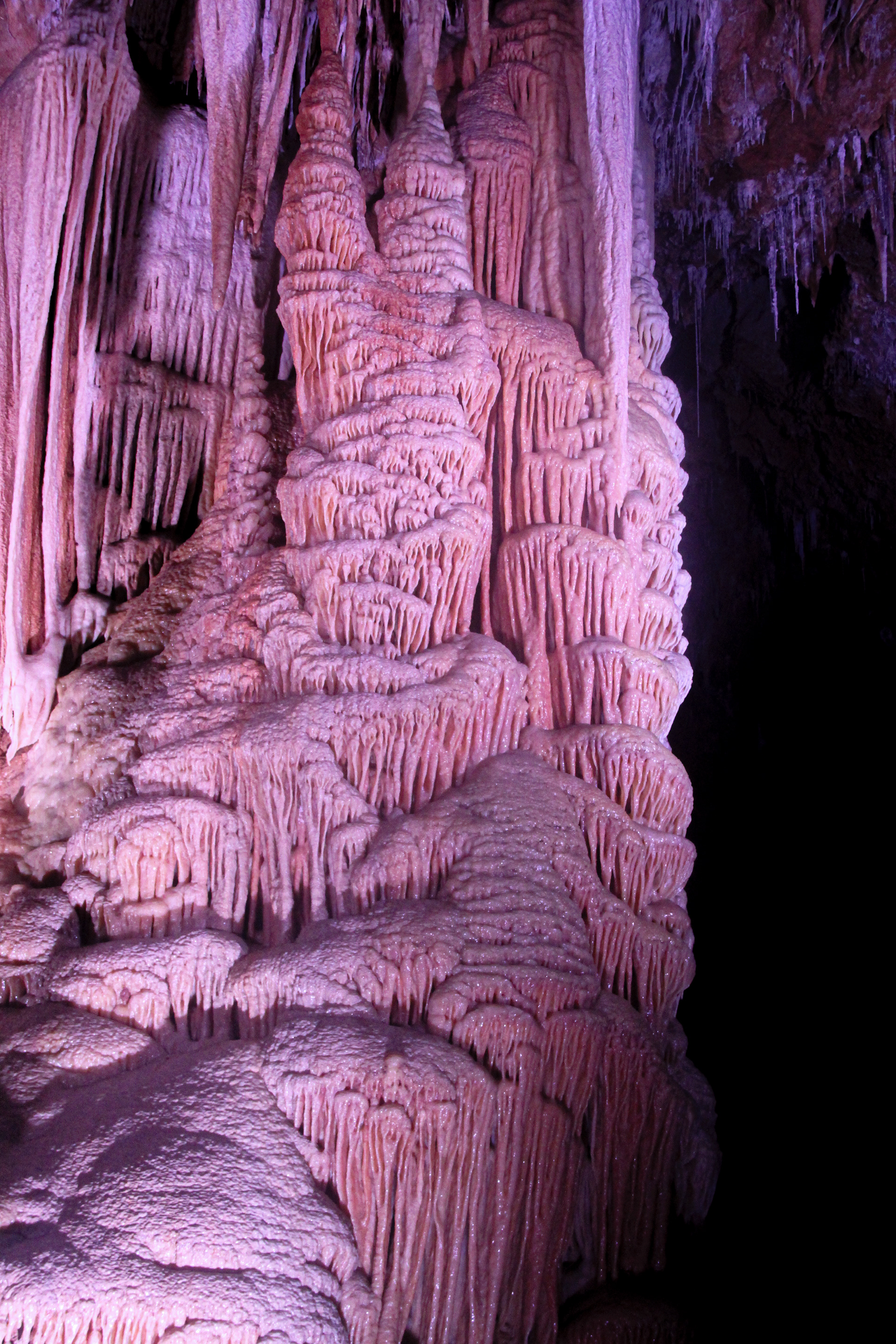 Grotte de Clamouse, parties publiques. Novembre 2022, Hérault