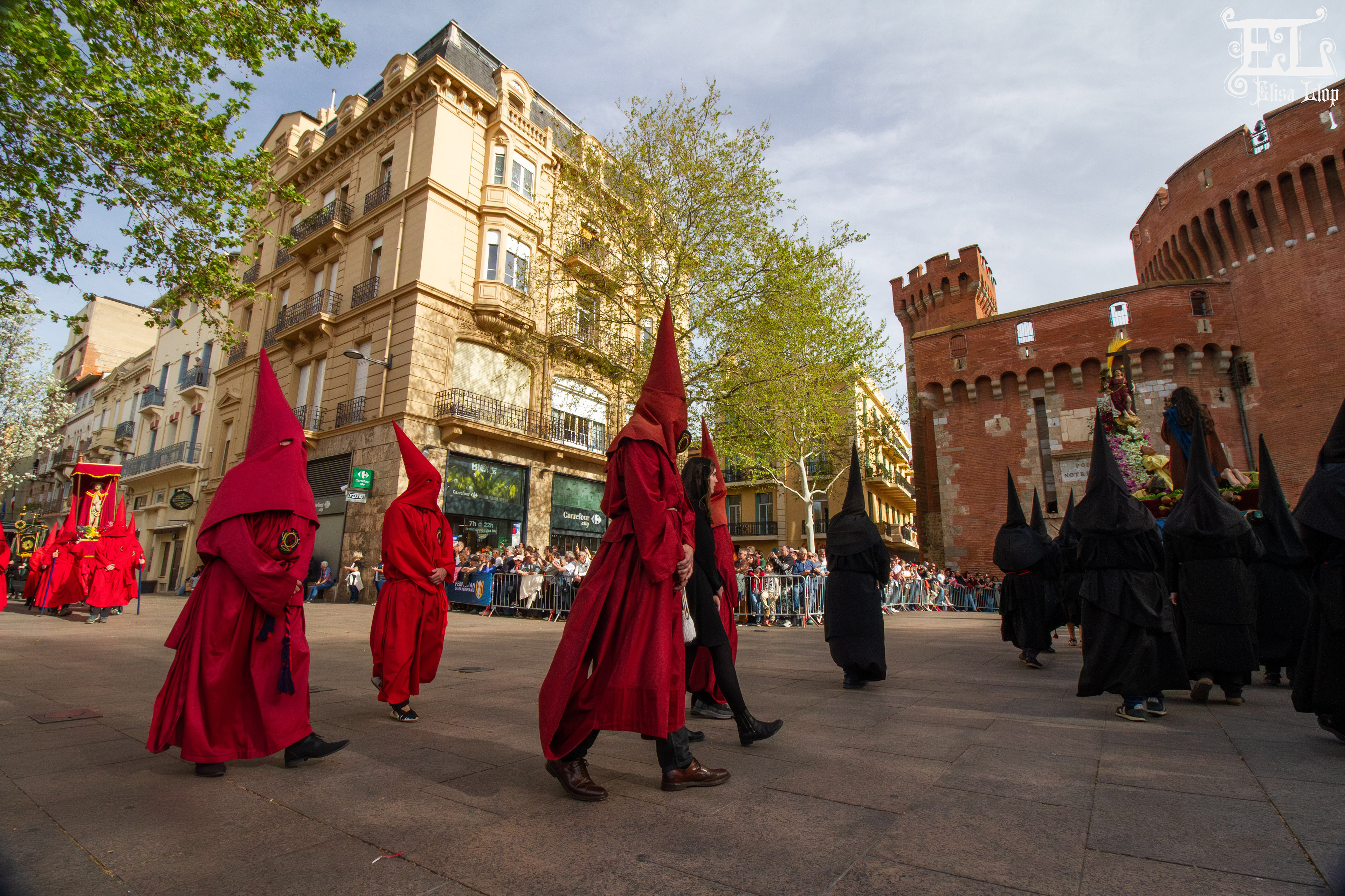 Semaine Sainte - Procession de la Sanch 2024 & 2023 à Perpignan.