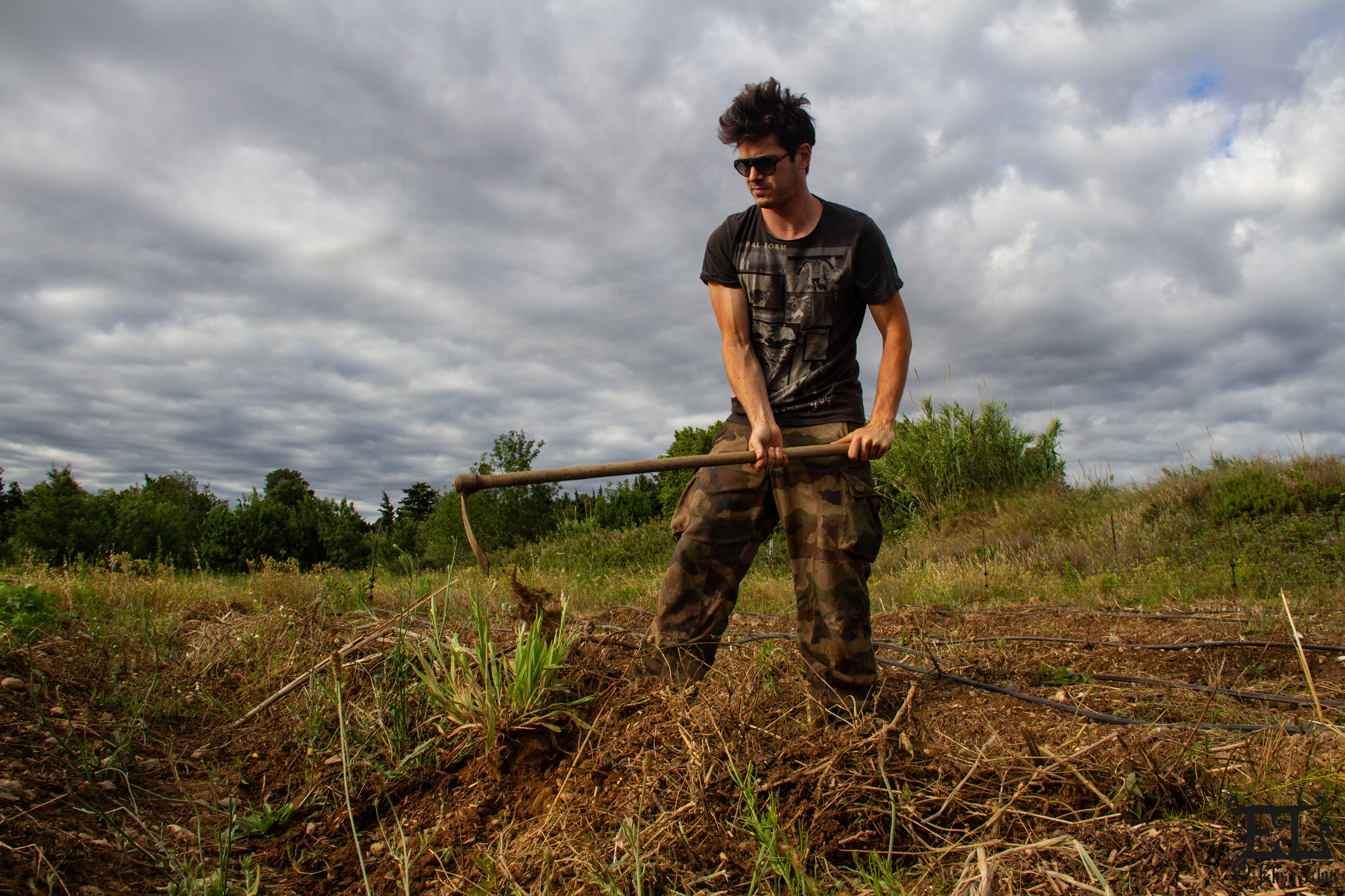 Thomas, jeune producteur 100% biologique, juin 2024, PO