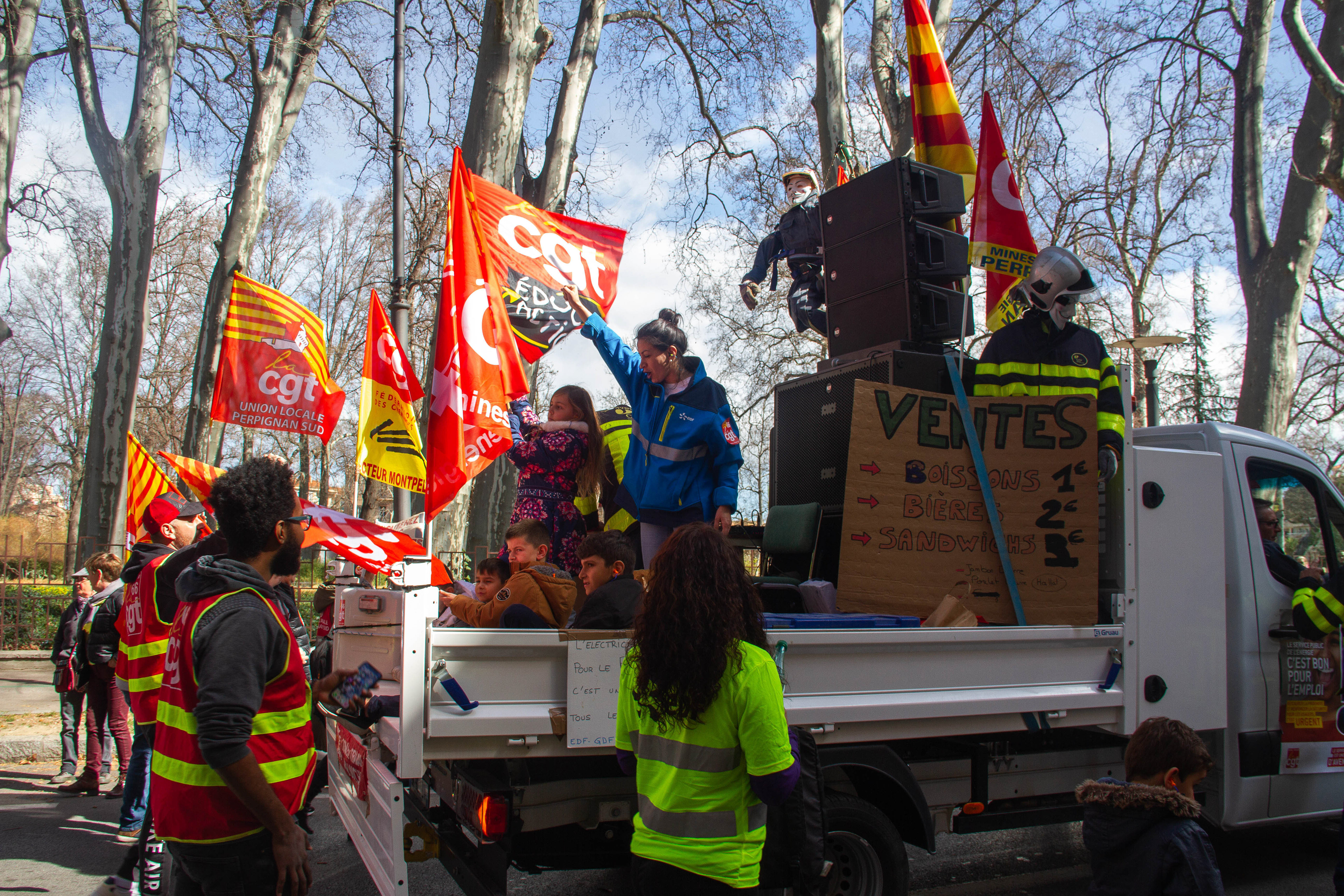 Evénements - mars 2023, Manifestation contre la réforme des retraites, Perpignan