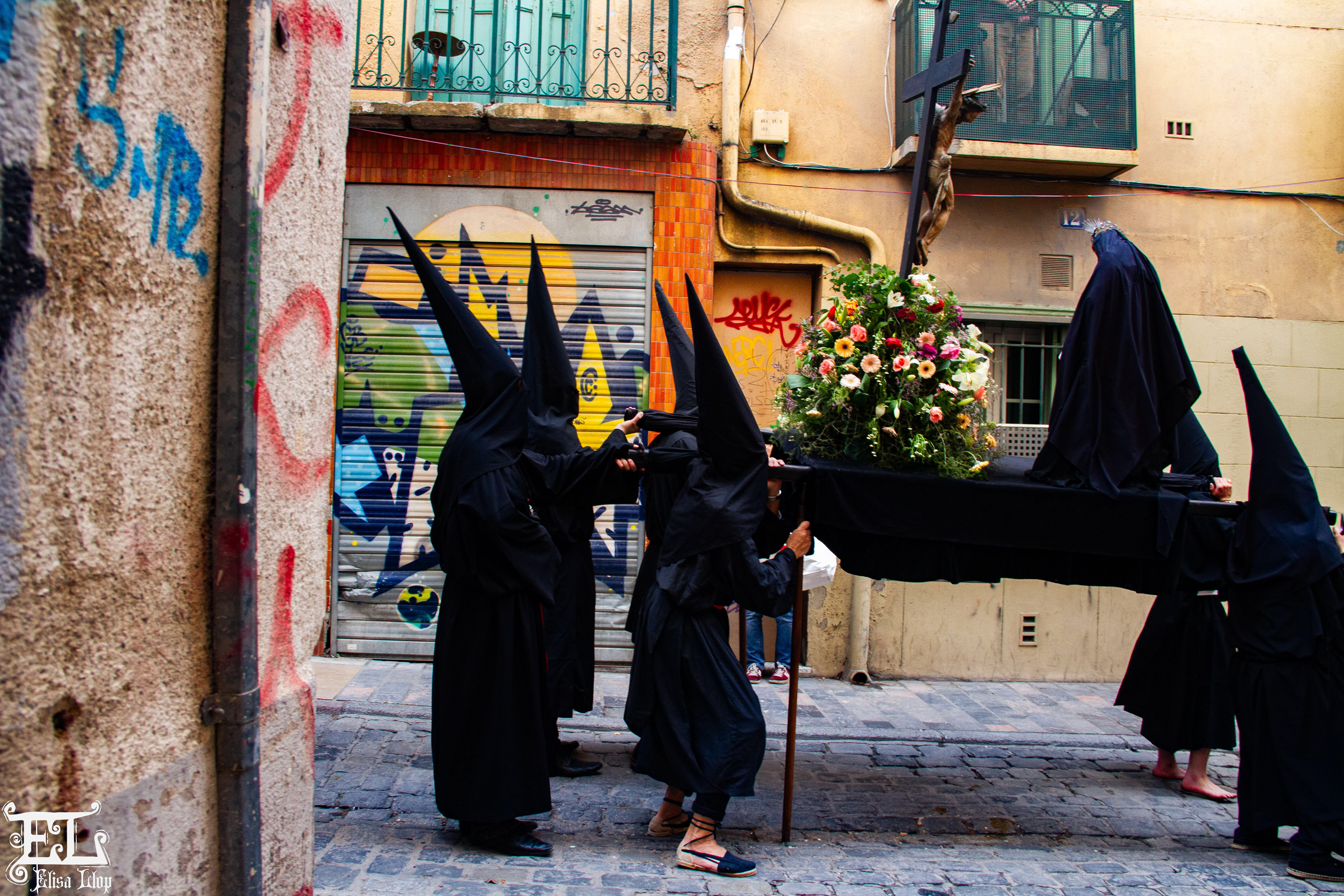 Semaine Sainte - Procession de la Sanch 2024 & 2023 à Perpignan.