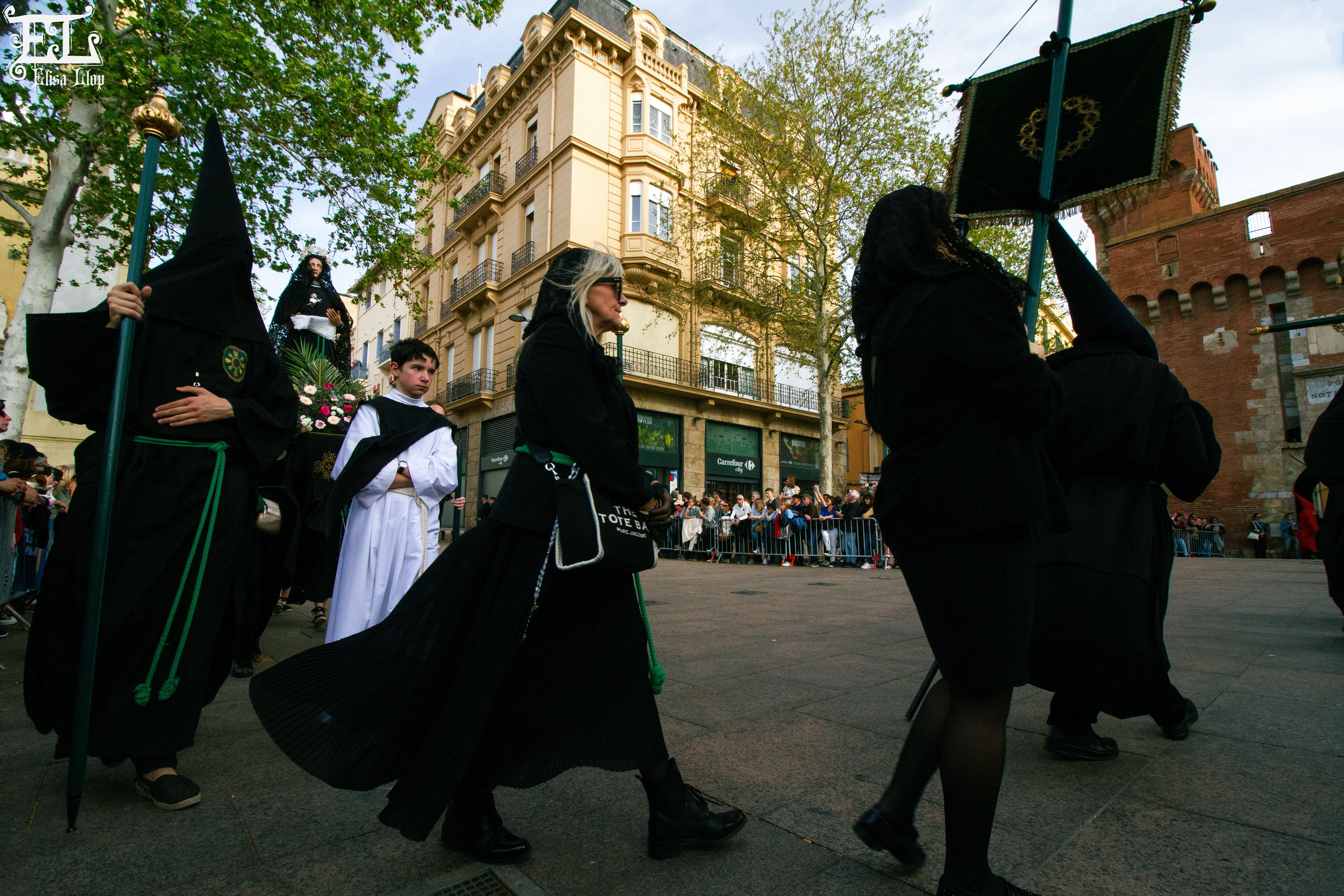 Semaine Sainte - Procession de la Sanch 2024 & 2023 à Perpignan.