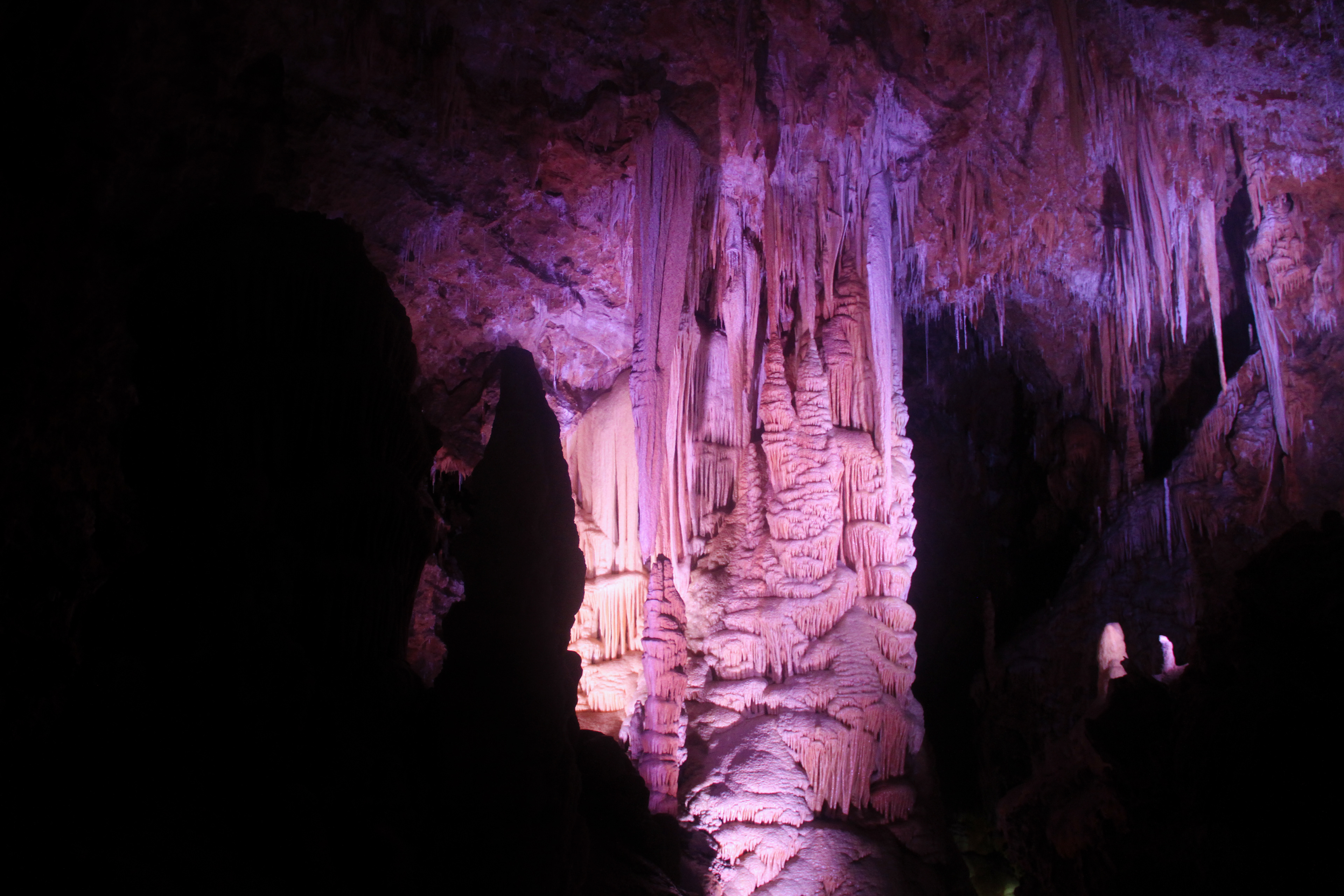 Grotte de Clamouse, parties publiques. Novembre 2022, Hérault