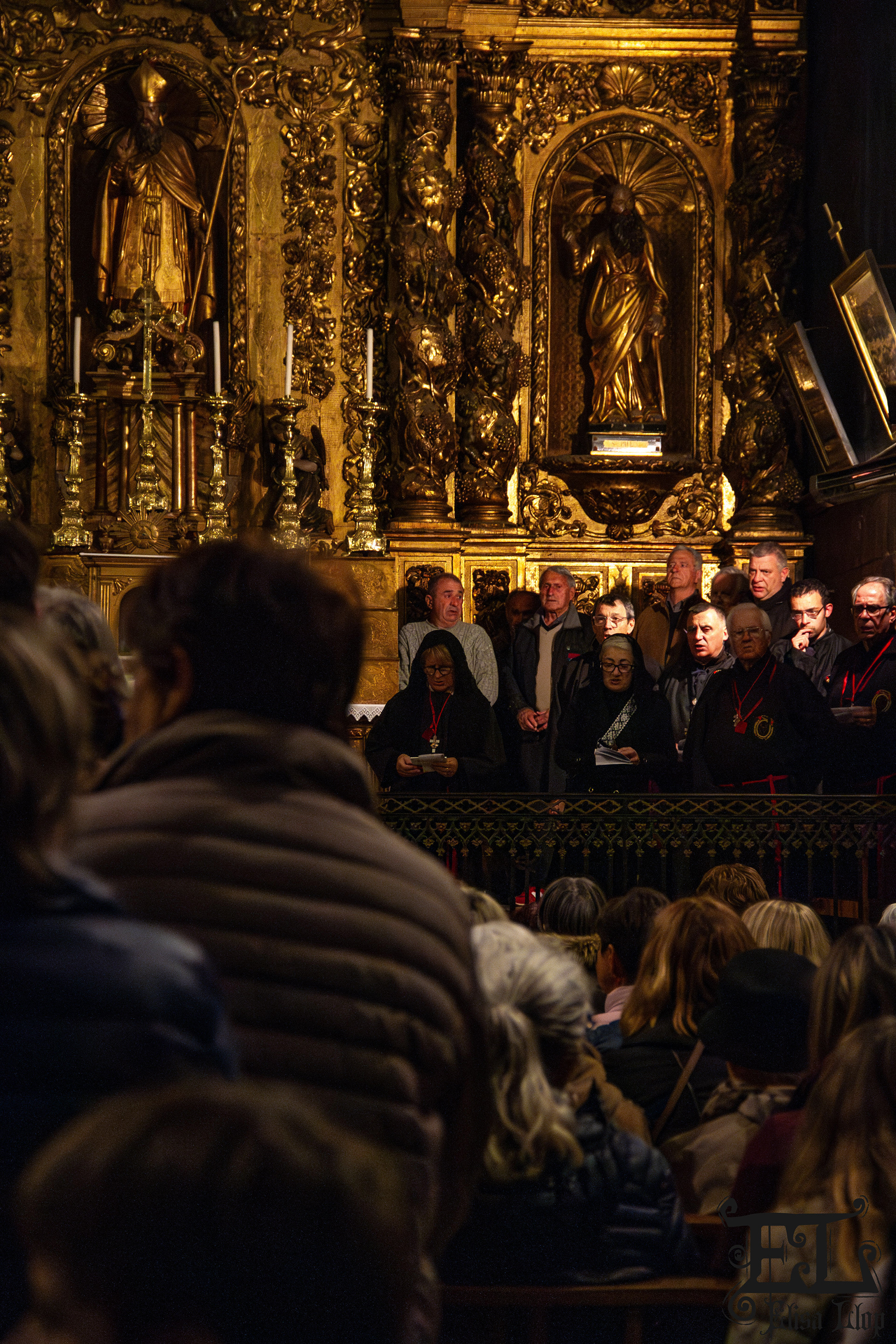 Semaine Sainte - Procession de la Sanch 2024 & 2023 à Perpignan. Ici, procession del Pagesos (des paysans) le jeudi Saint.