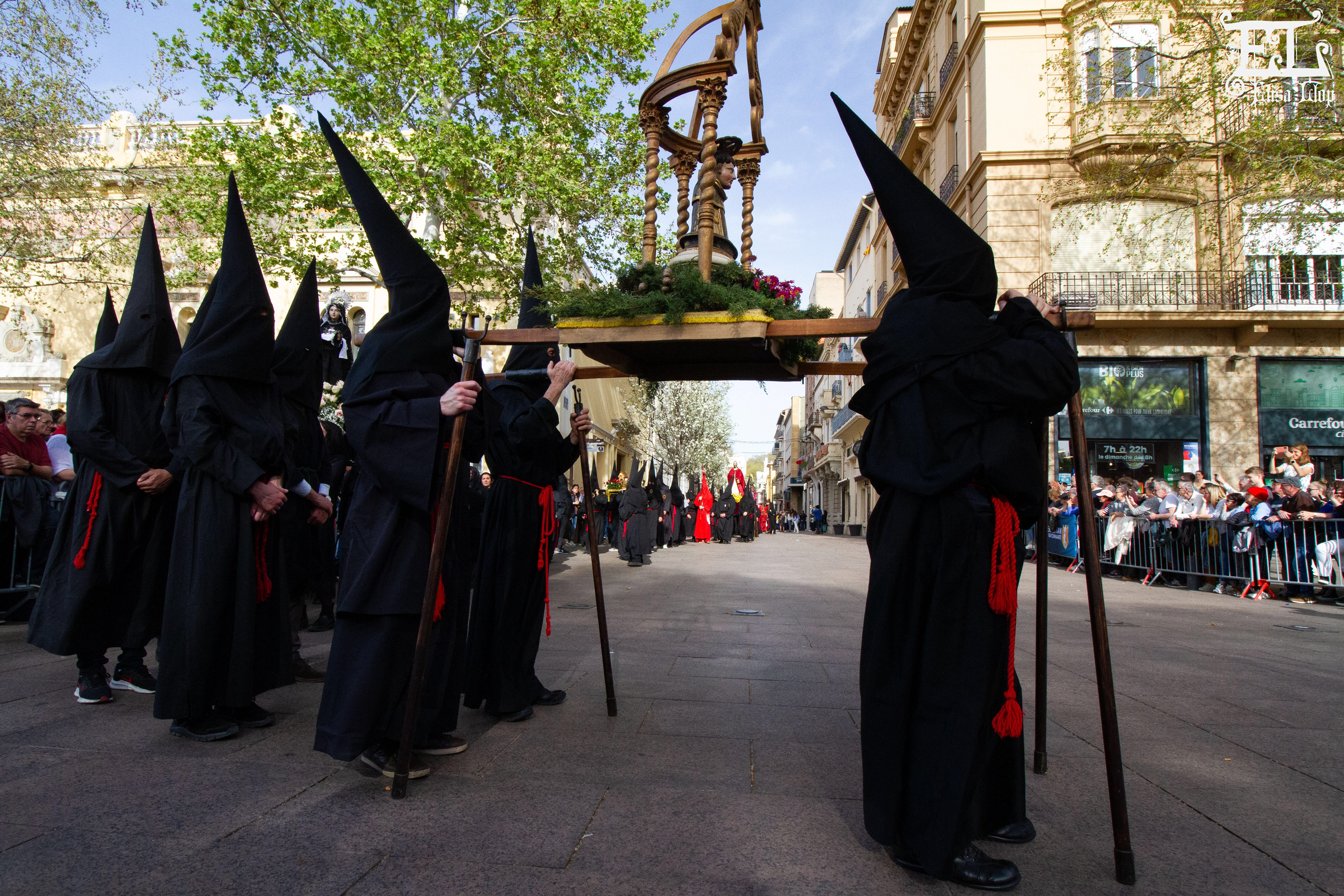 Semaine Sainte - Procession de la Sanch 2024 & 2023 à Perpignan.