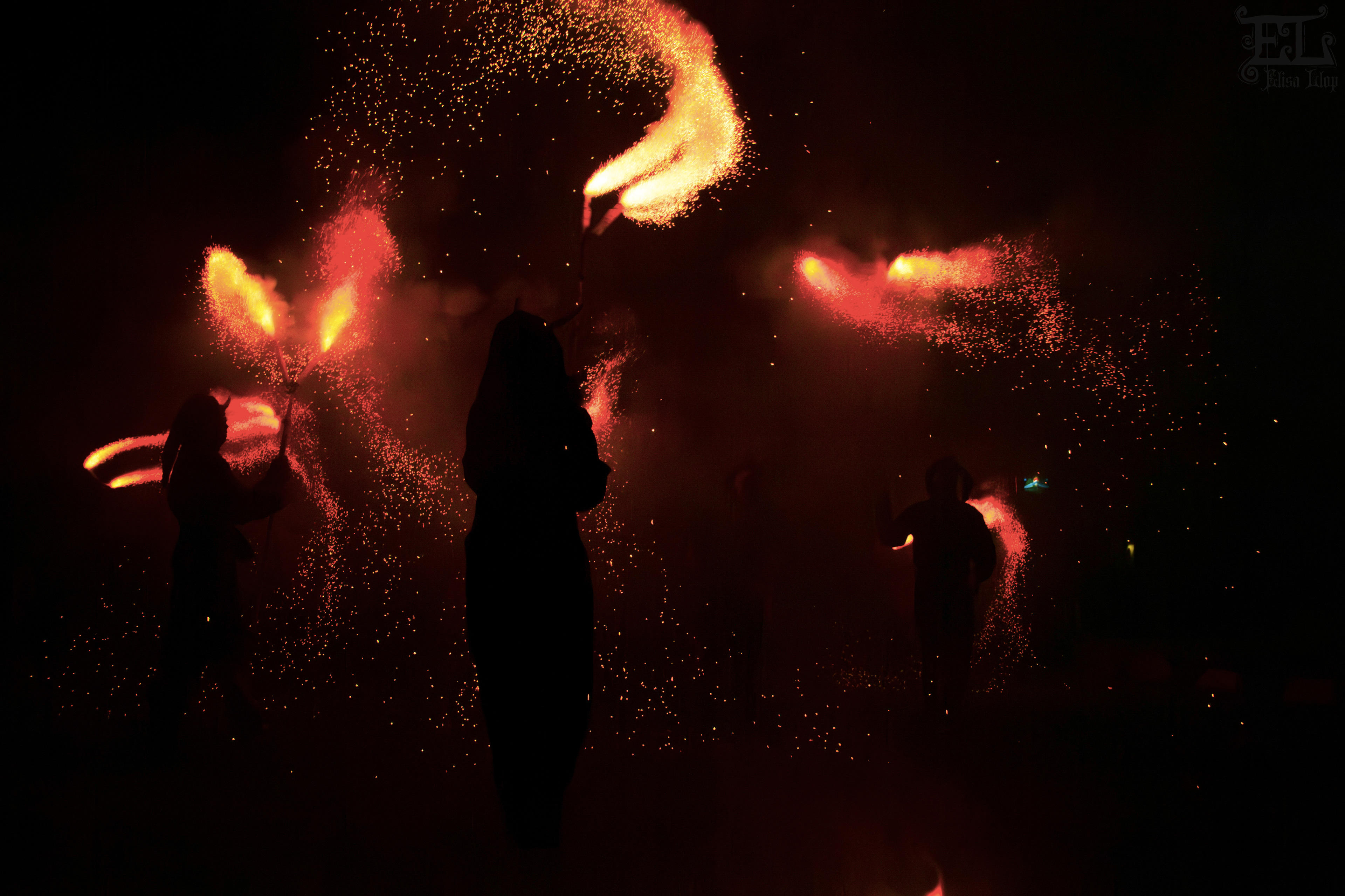 Correfoc à Elne, Juillet 2023