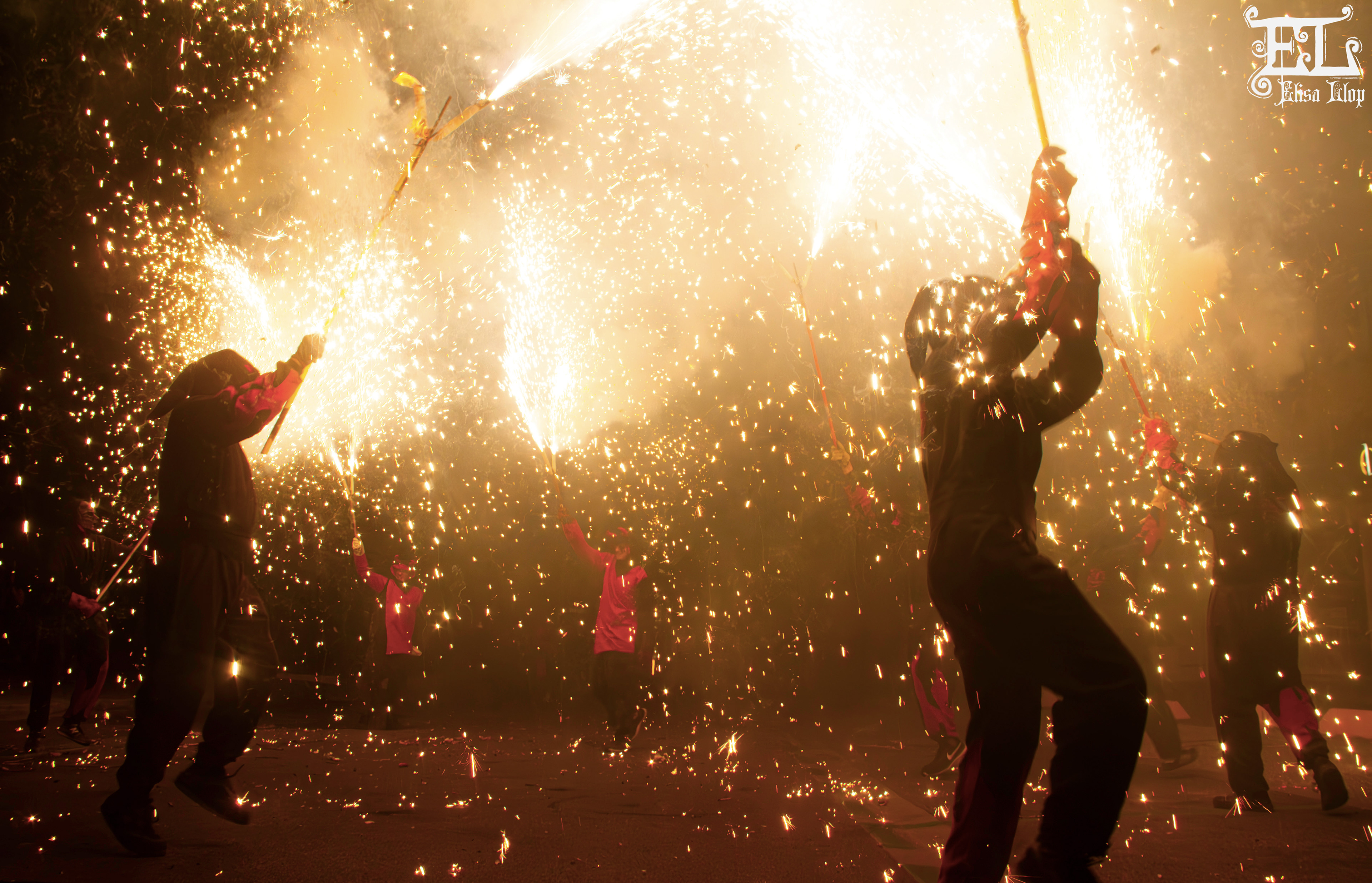 Correfoc à Elne, Juillet 2023