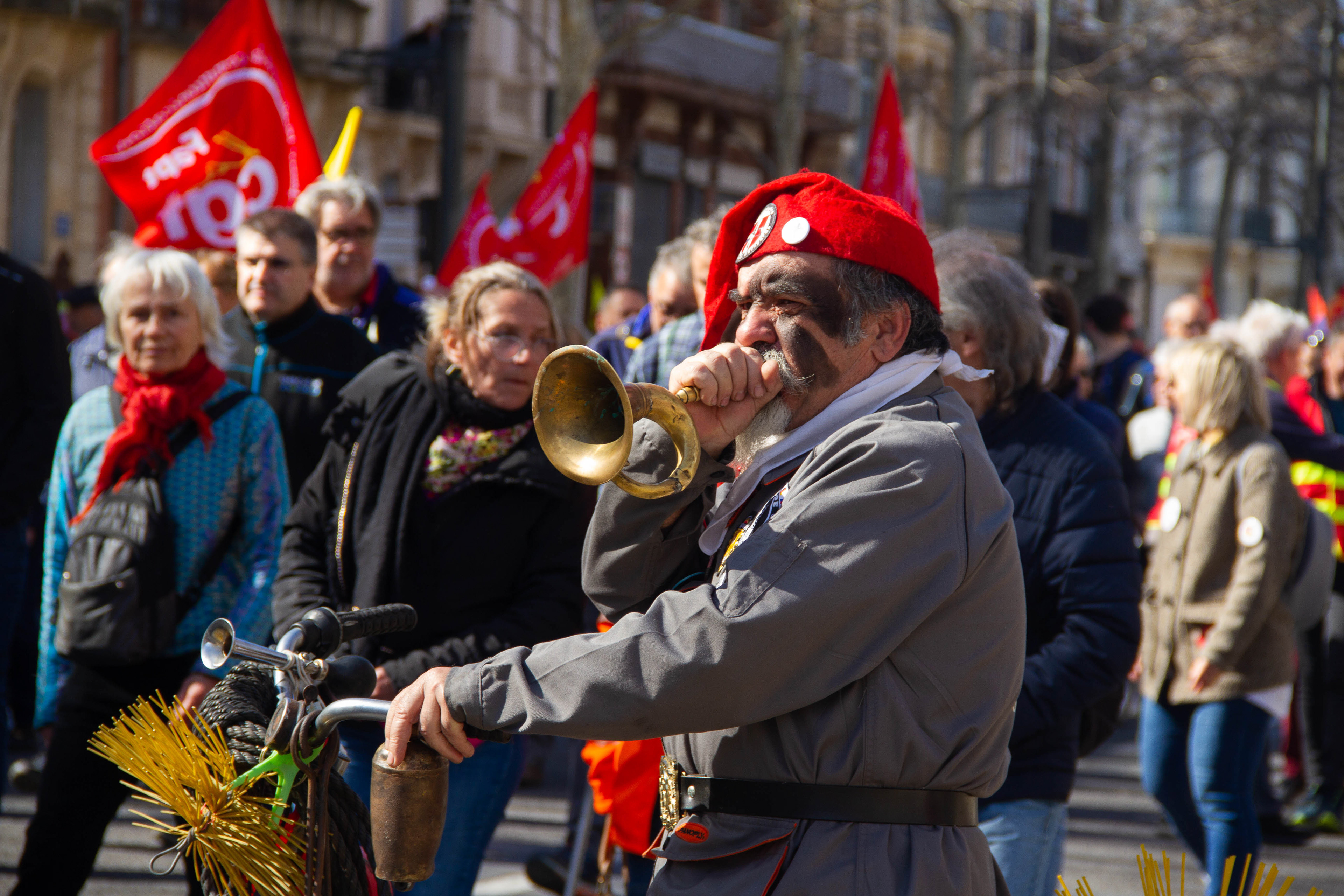 Evénements - mars 2023, Manifestation contre la réforme des retraites, Perpignan