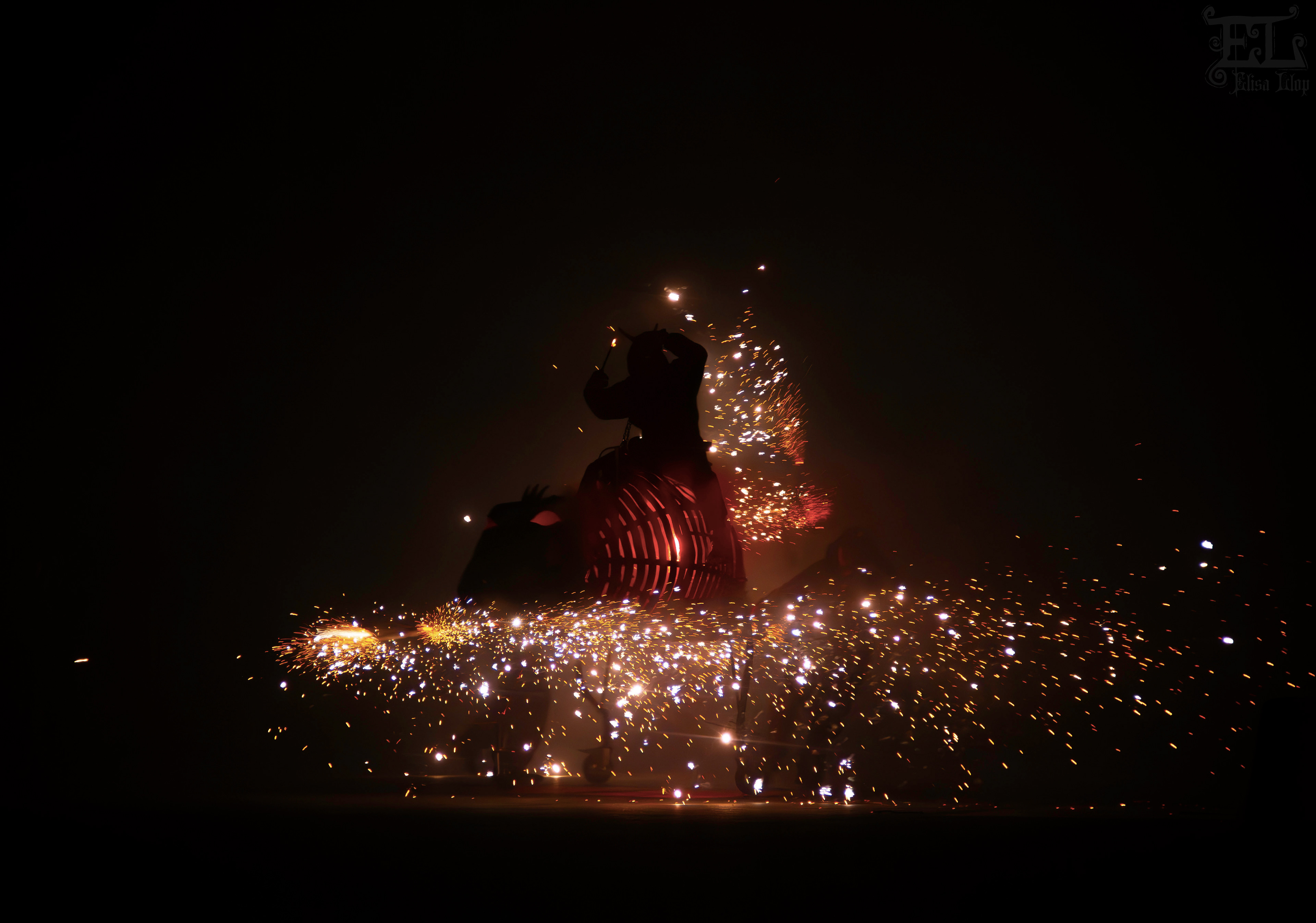 Correfoc à Elne, Juillet 2023
